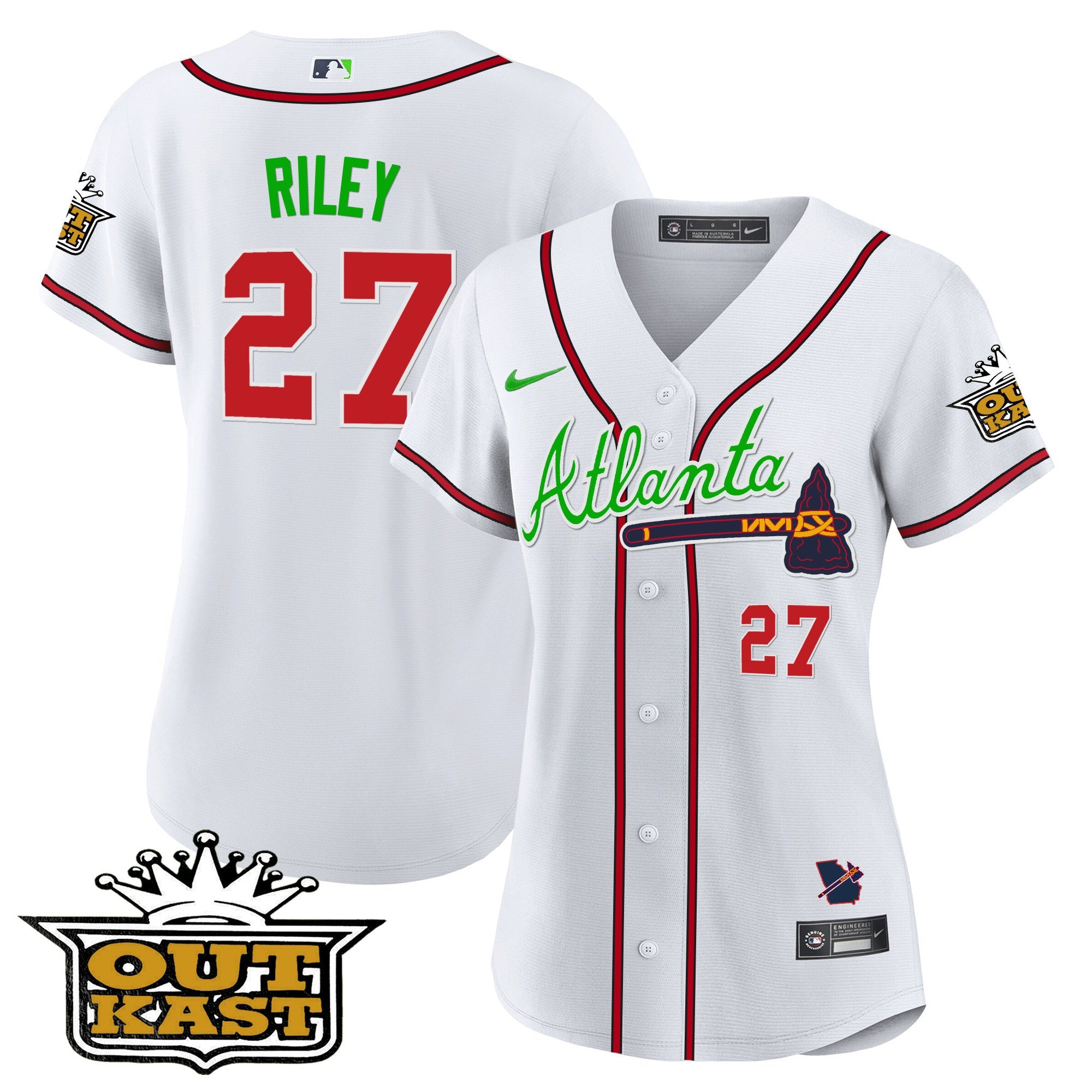 Women’s Atlanta Outkast Baseball Jersey V3