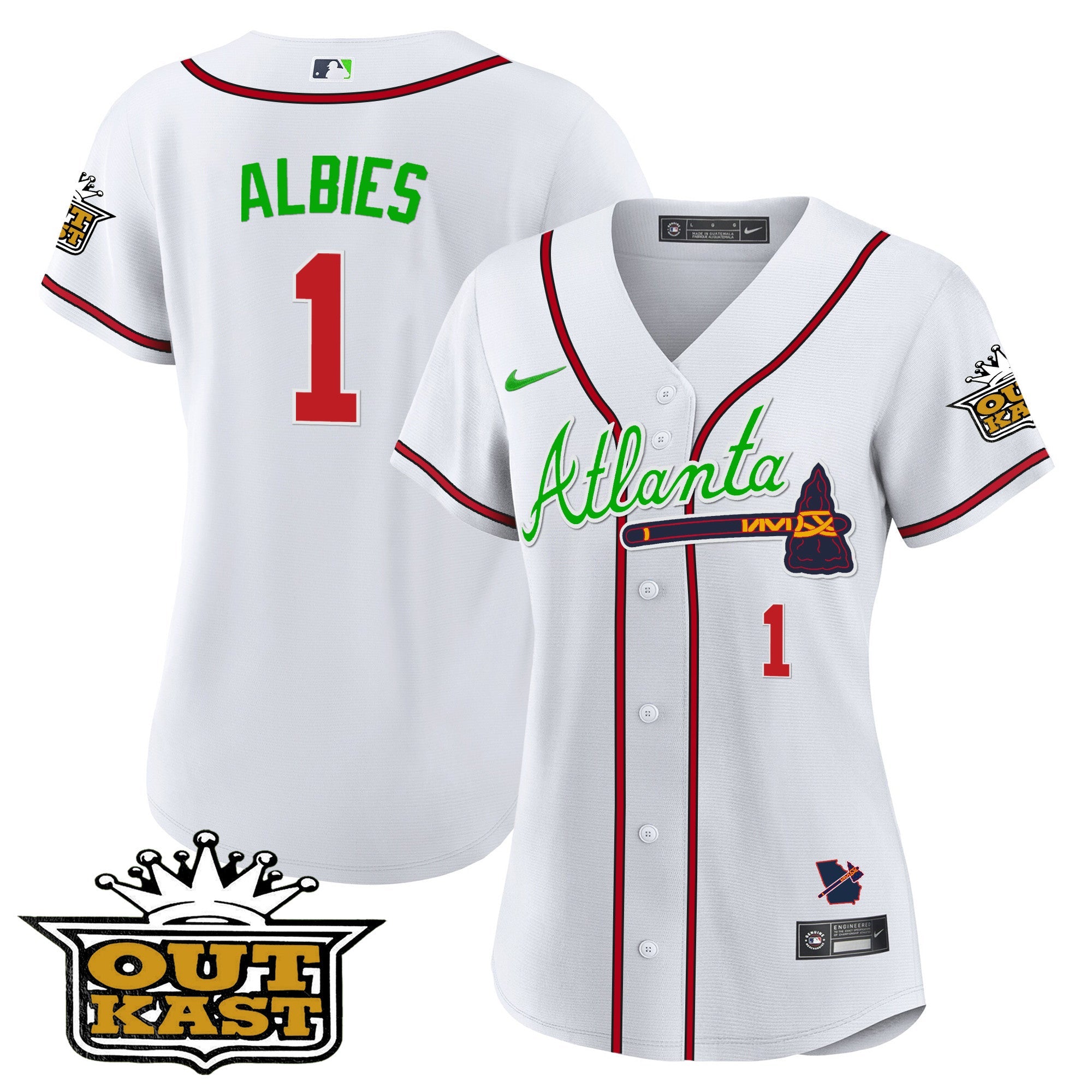 Women’s Atlanta Outkast Baseball Jersey V3