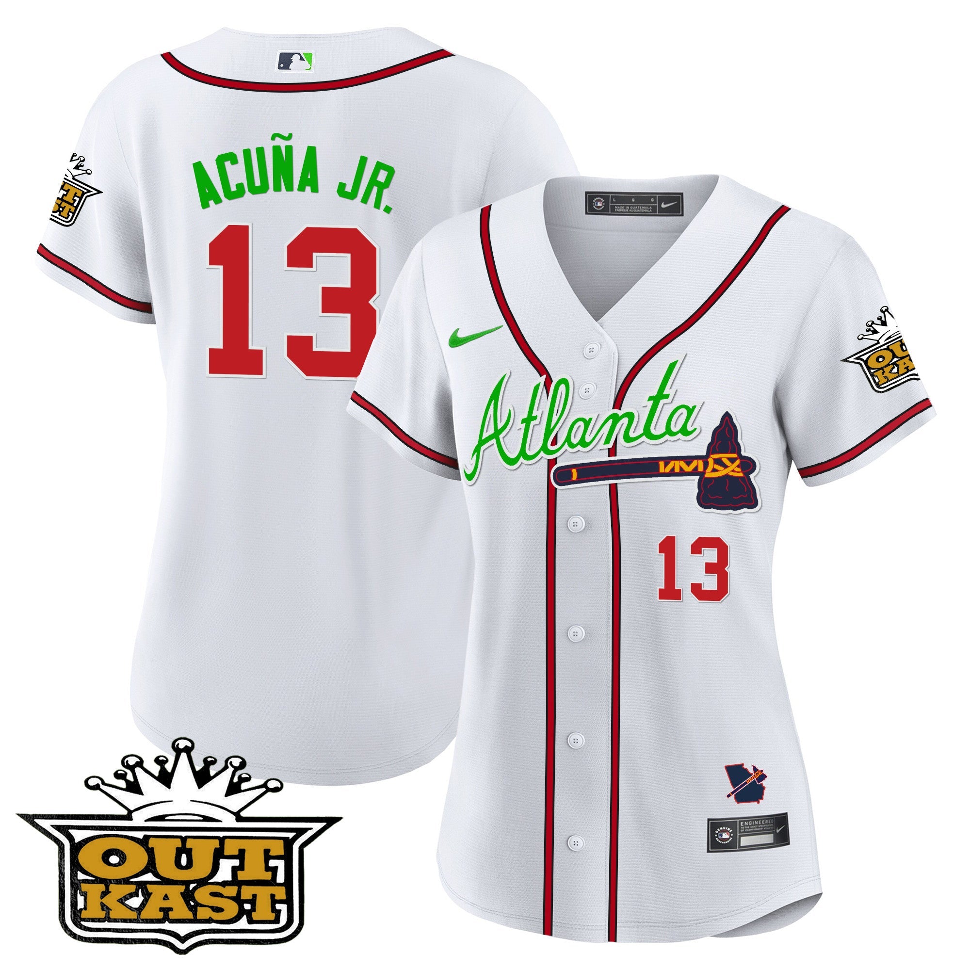 Women’s Atlanta Outkast Baseball Jersey V3