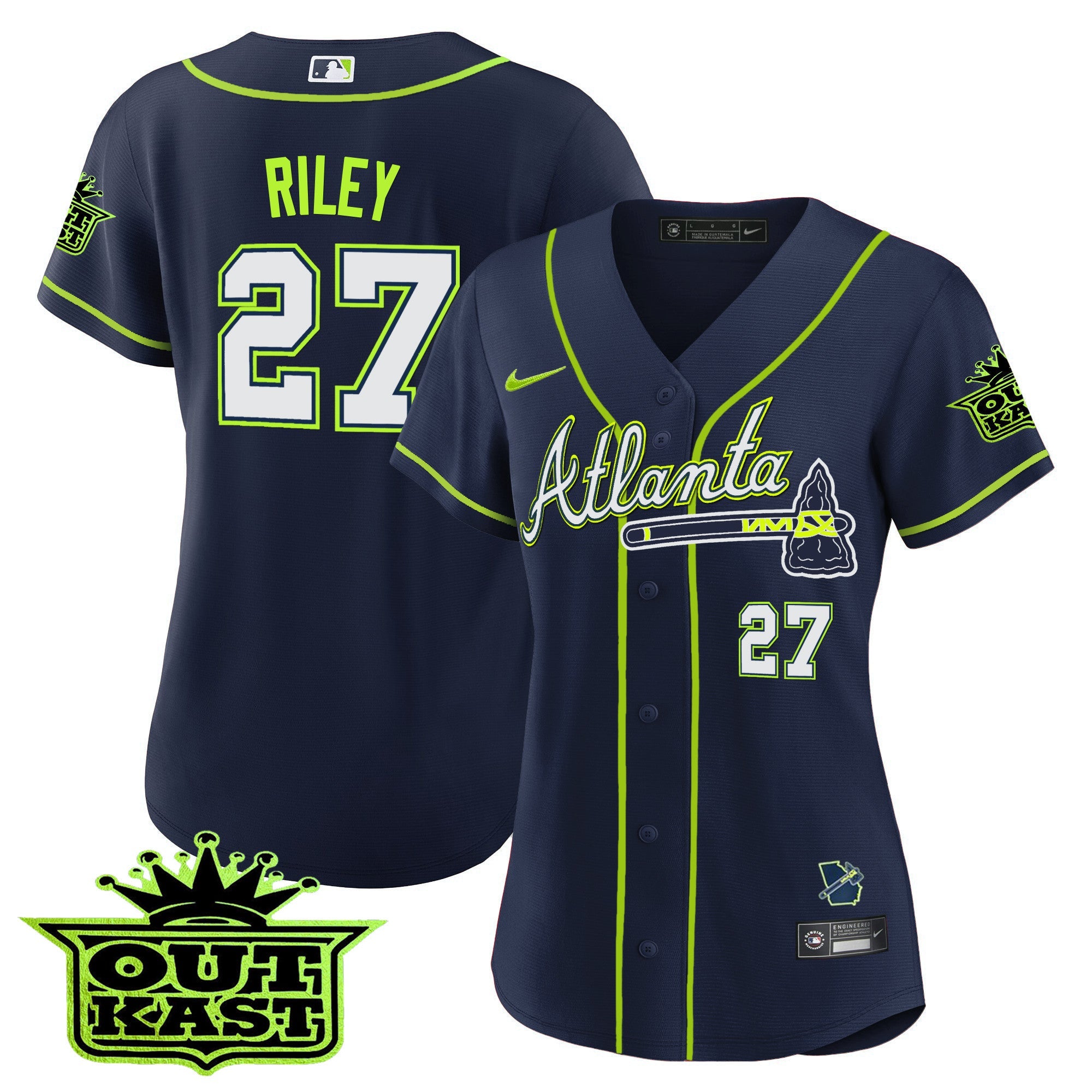 Women’s Atlanta Outkast Baseball Jersey V3