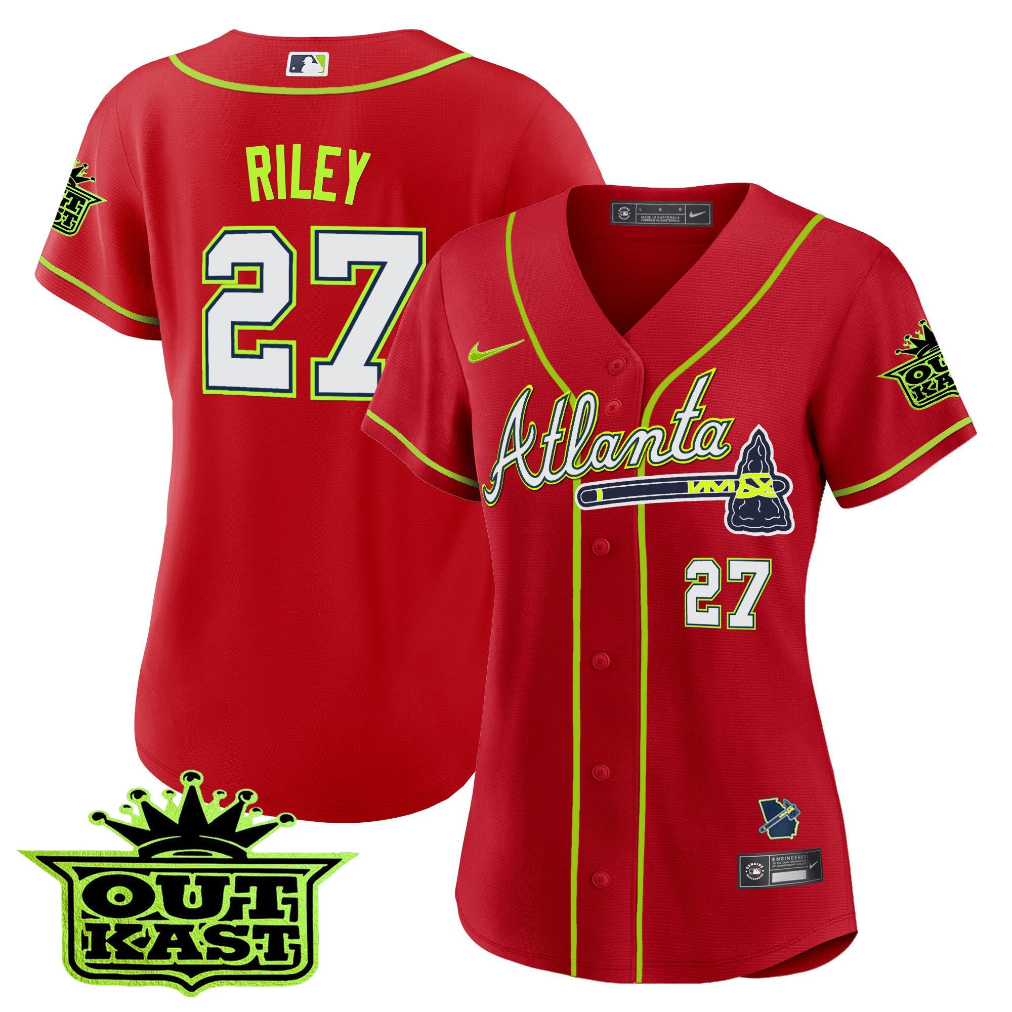 Women’s Atlanta Outkast Baseball Jersey V3