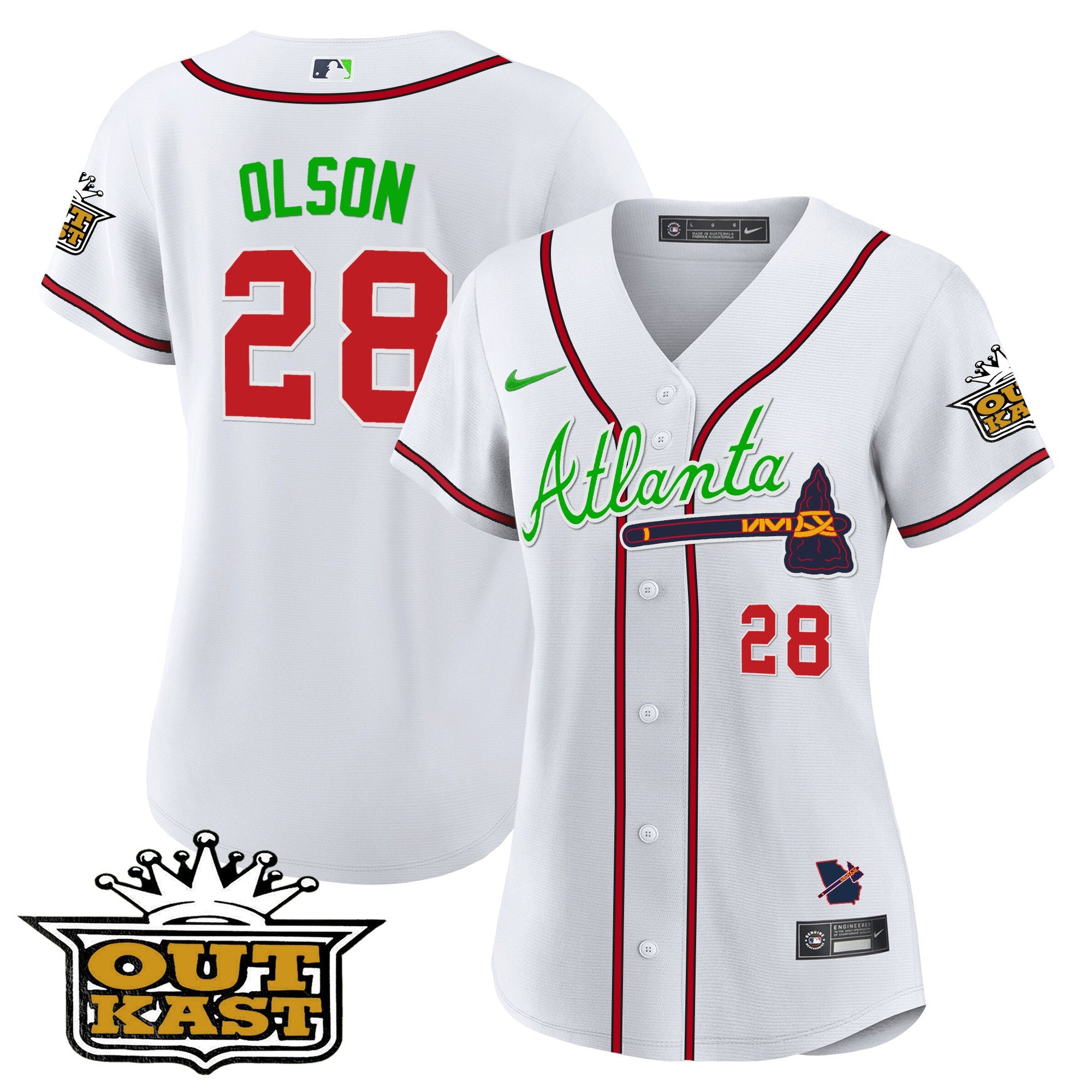 Women’s Atlanta Outkast Baseball Jersey V3
