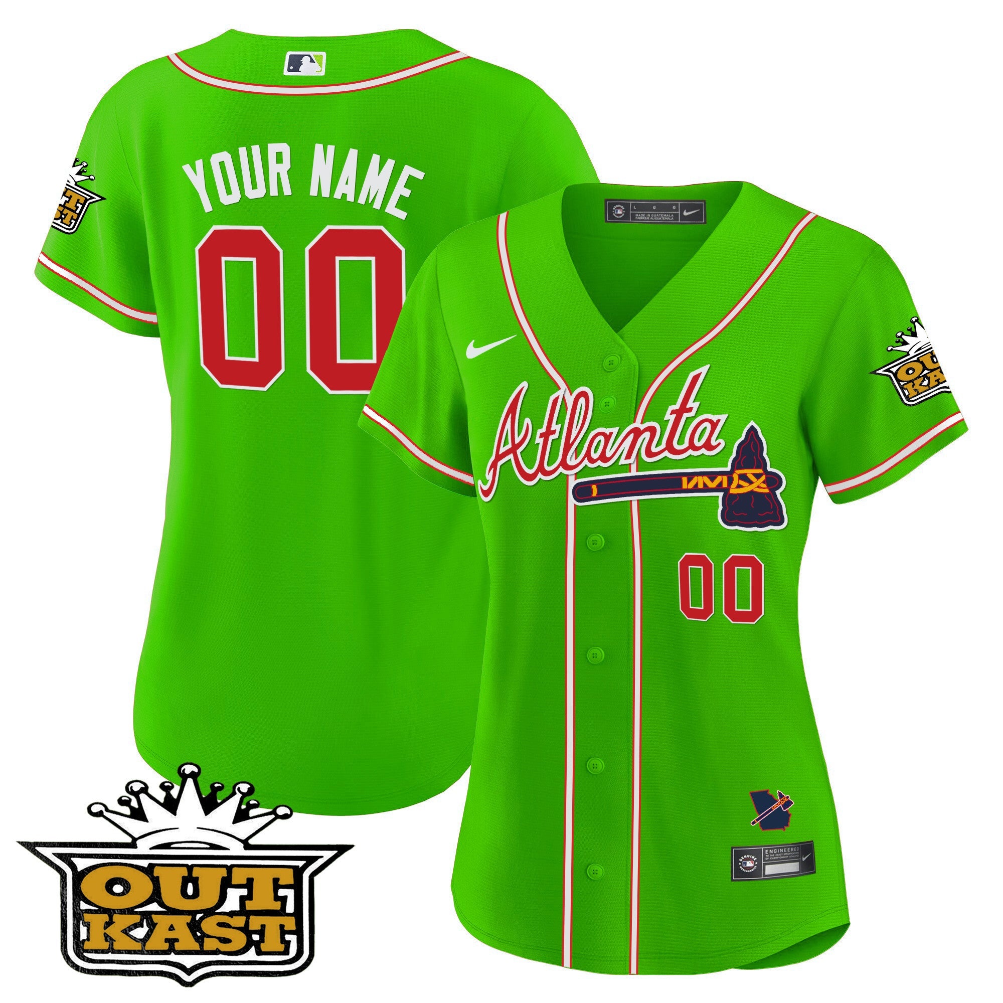Atlanta Outkast Cool Base Custom Jersey V3