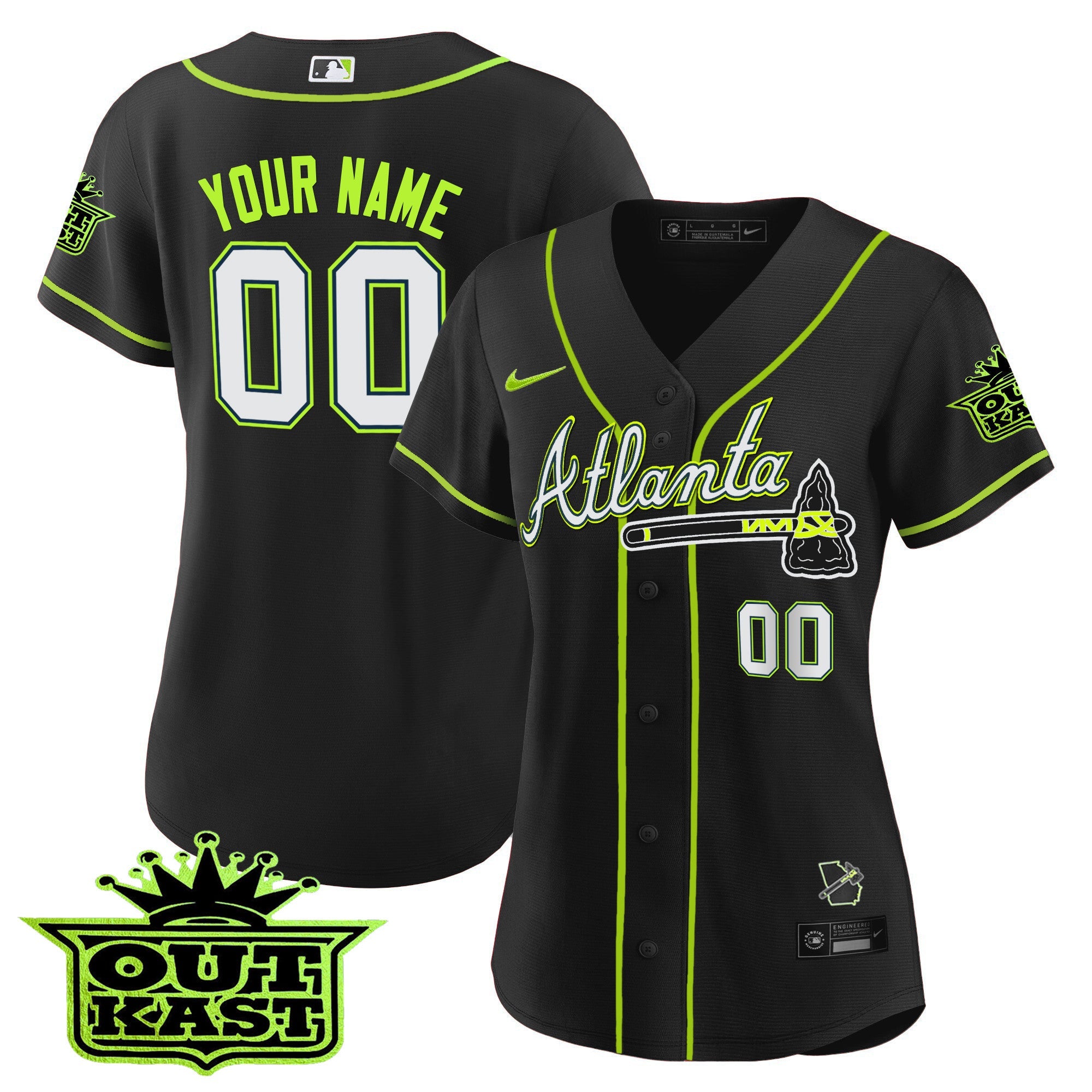 Atlanta Outkast Cool Base Custom Jersey V3