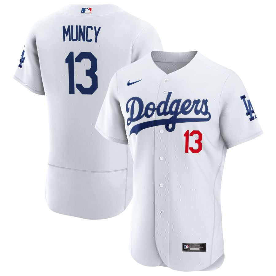 Max Muncy Los Angeles White Jersey