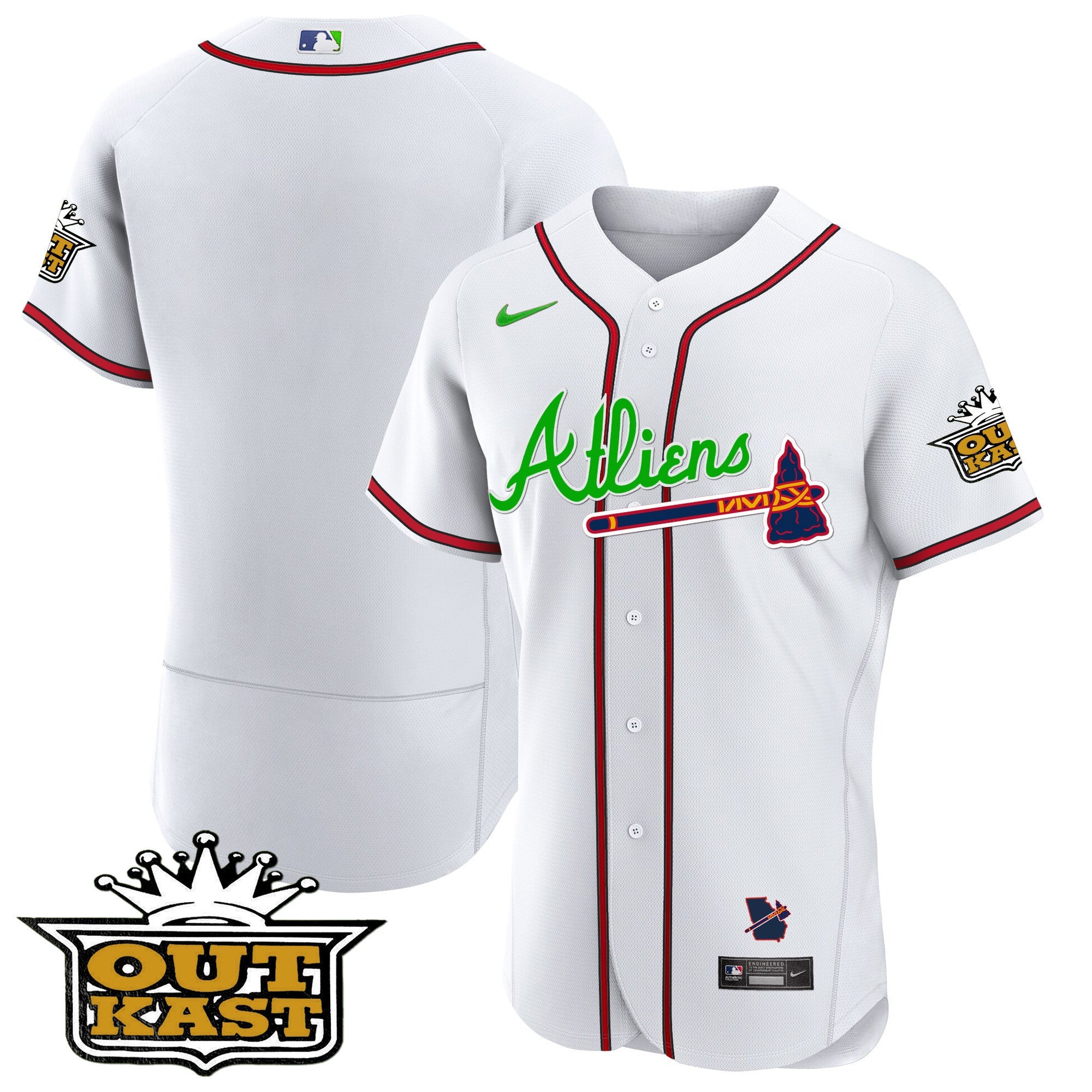 Men’s Atlanta Atliens Flex Base Jersey V4