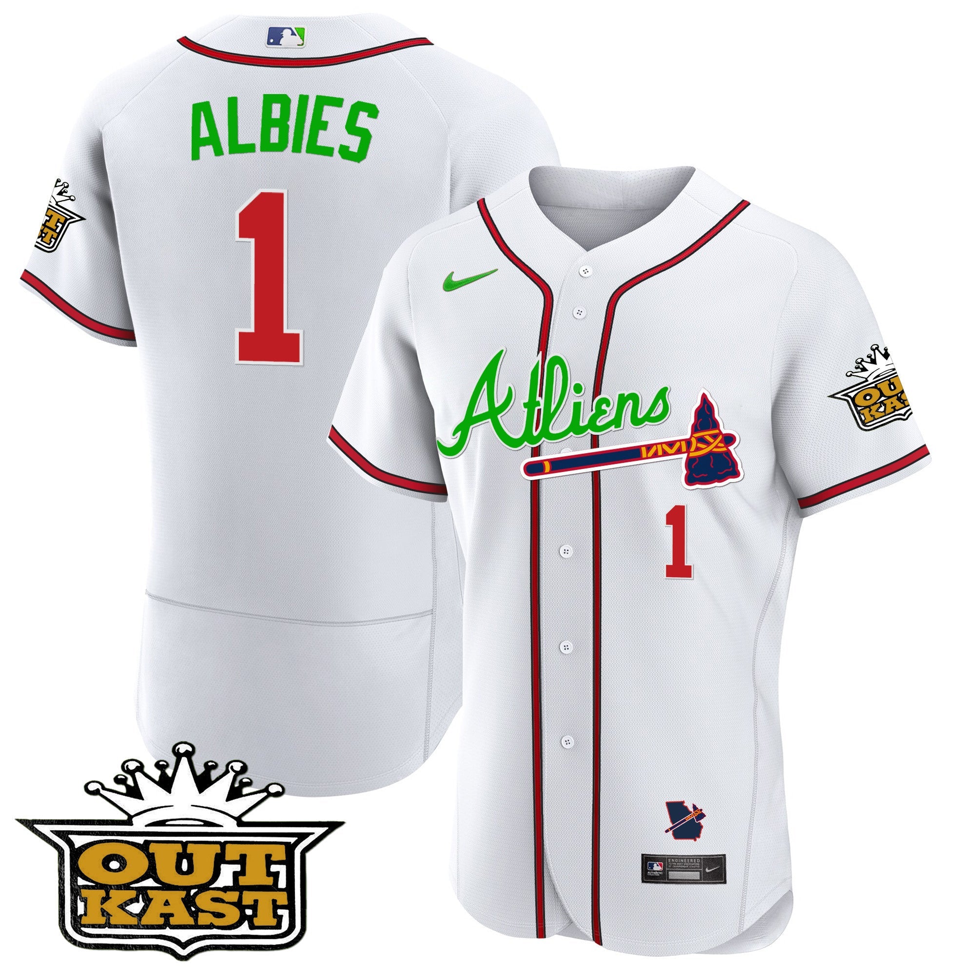 Men’s Atlanta Atliens Flex Base Jersey V4