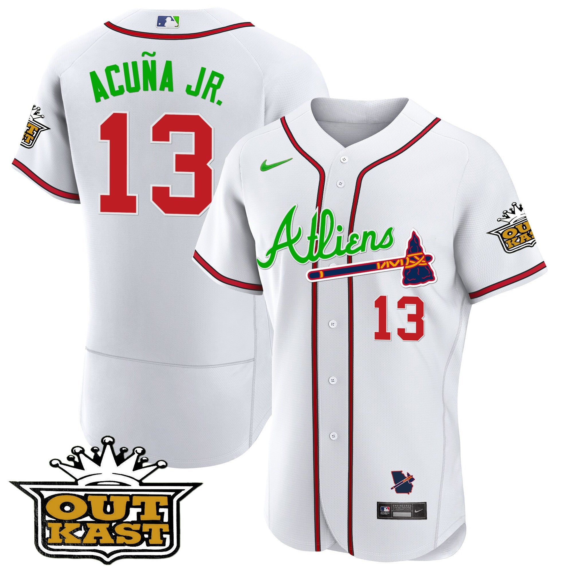 Men’s Atlanta Atliens Flex Base Jersey V4
