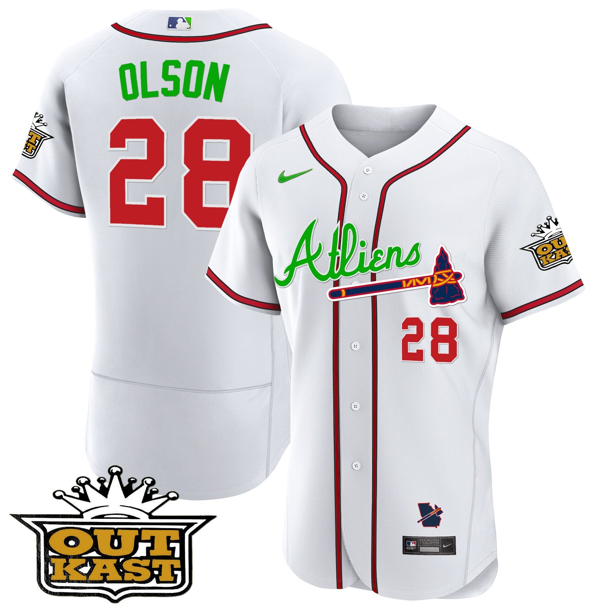 Men’s Atlanta Atliens Flex Base Jersey V4