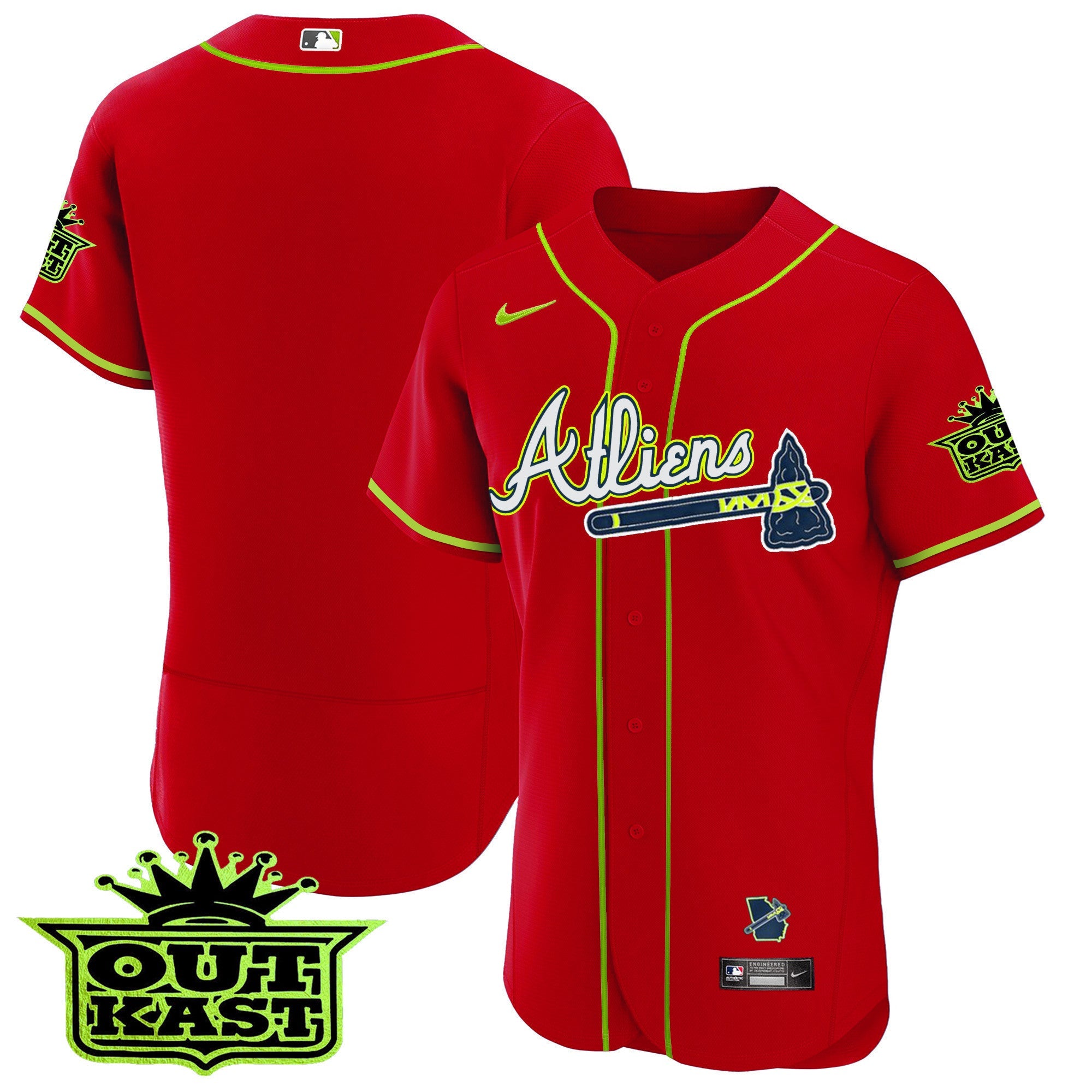 Men’s Atlanta Atliens Flex Base Jersey V4