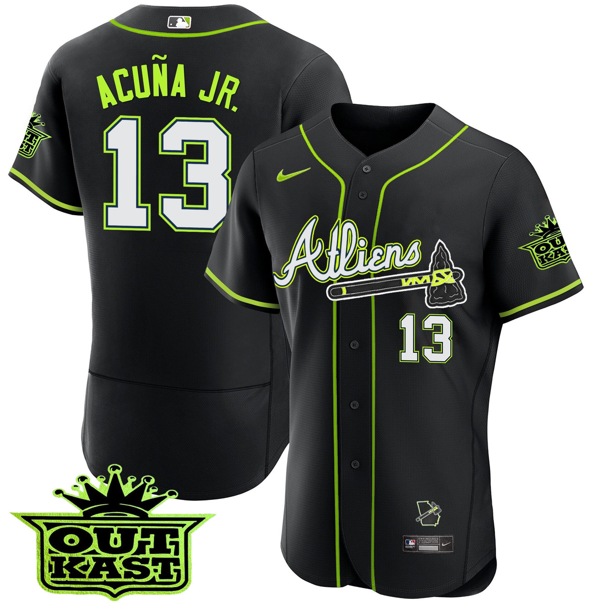 Men’s Atlanta Atliens Flex Base Jersey V4