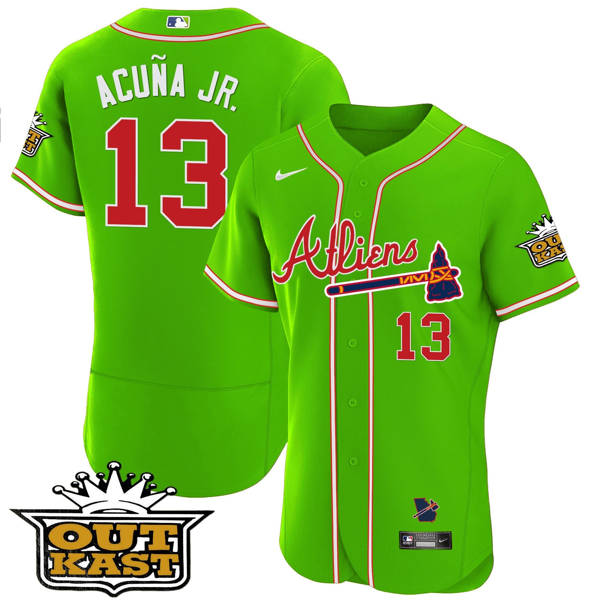 Men’s Atlanta Atliens Flex Base Jersey V4