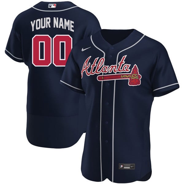 Atlanta Custom Navy Jersey