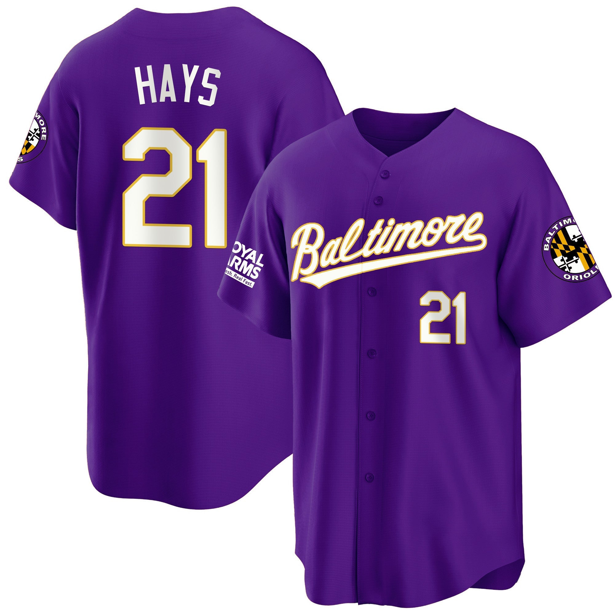 Men’s Baltimore 2023 Gold Cool Jersey
