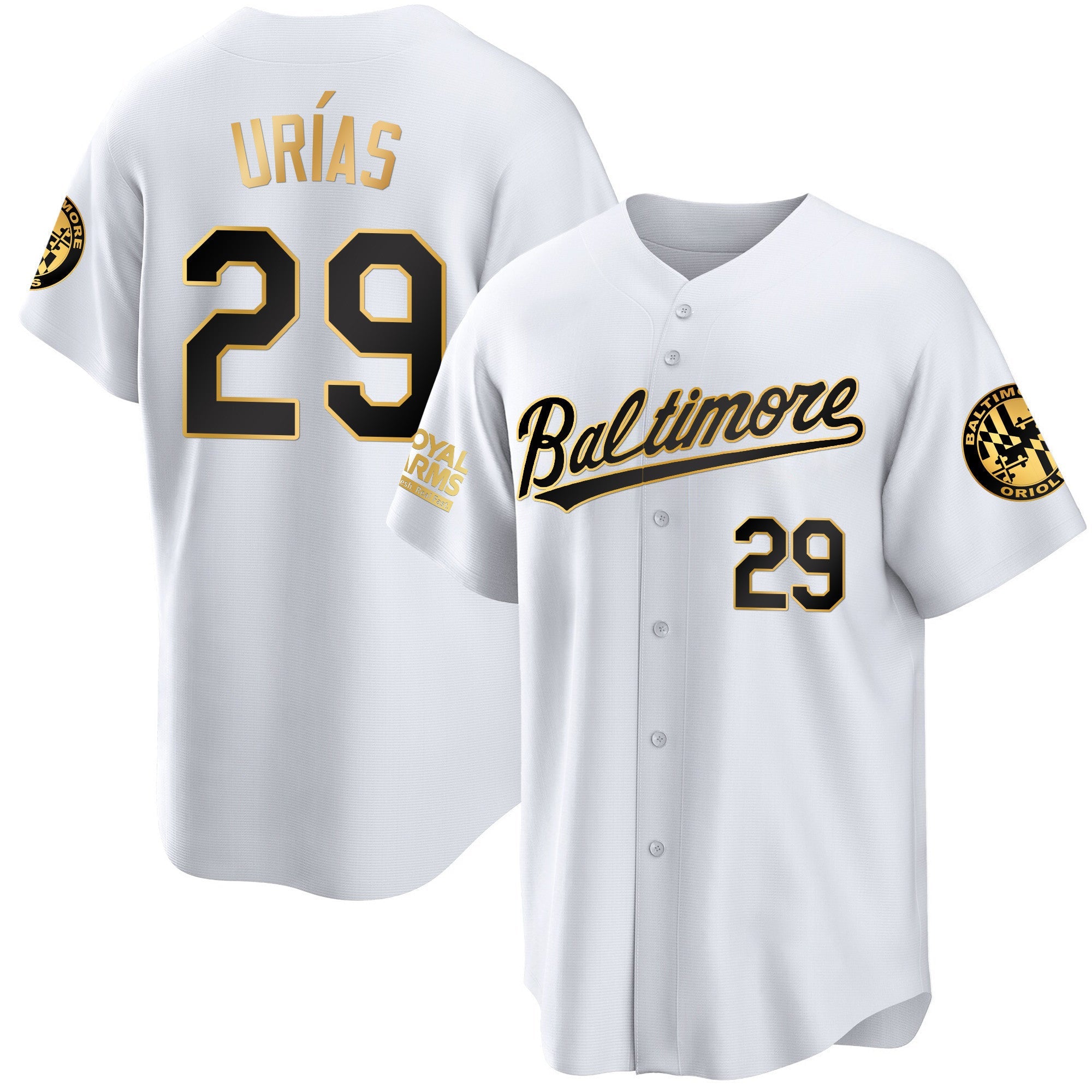 Men’s Baltimore 2023 Gold Cool Jersey