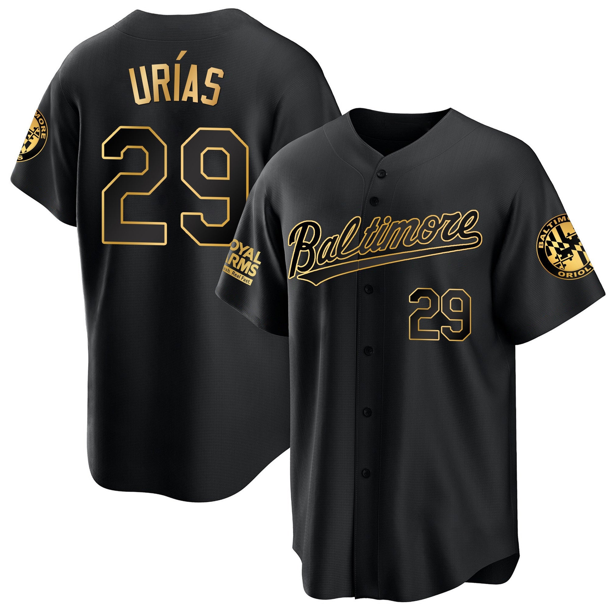 Men’s Baltimore 2023 Gold Cool Jersey