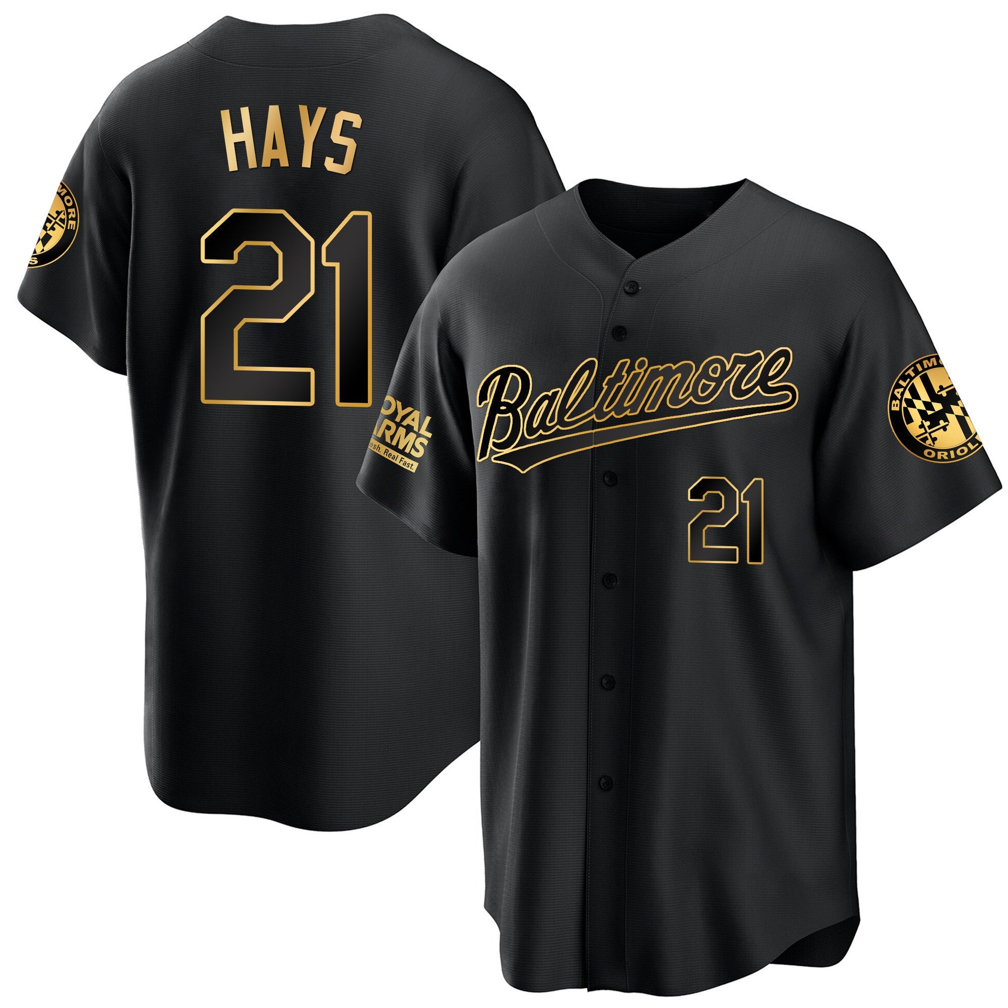 Men’s Baltimore 2023 Gold Cool Jersey