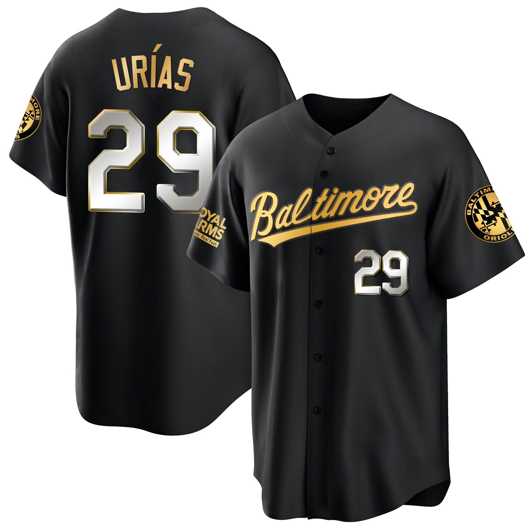 Men’s Baltimore 2023 Gold Cool Jersey