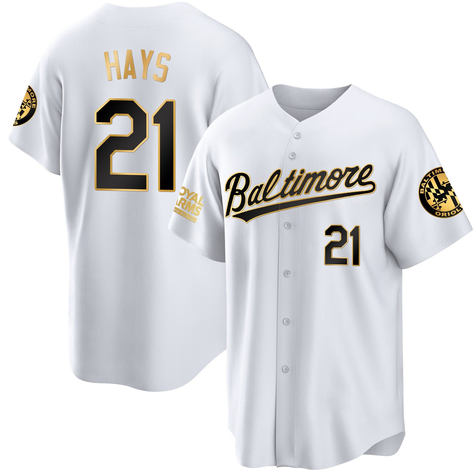 Men’s Baltimore 2023 Gold Cool Jersey