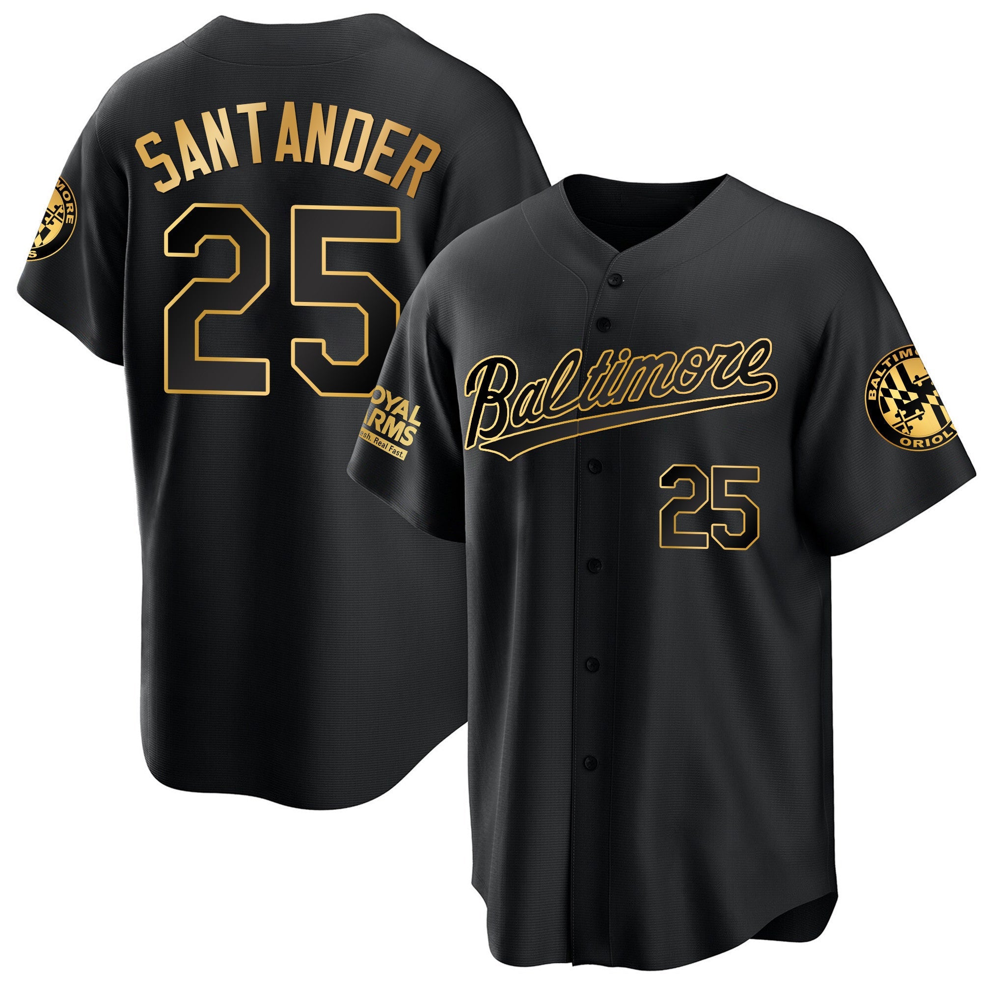 Men’s Baltimore 2023 Gold Cool Jersey