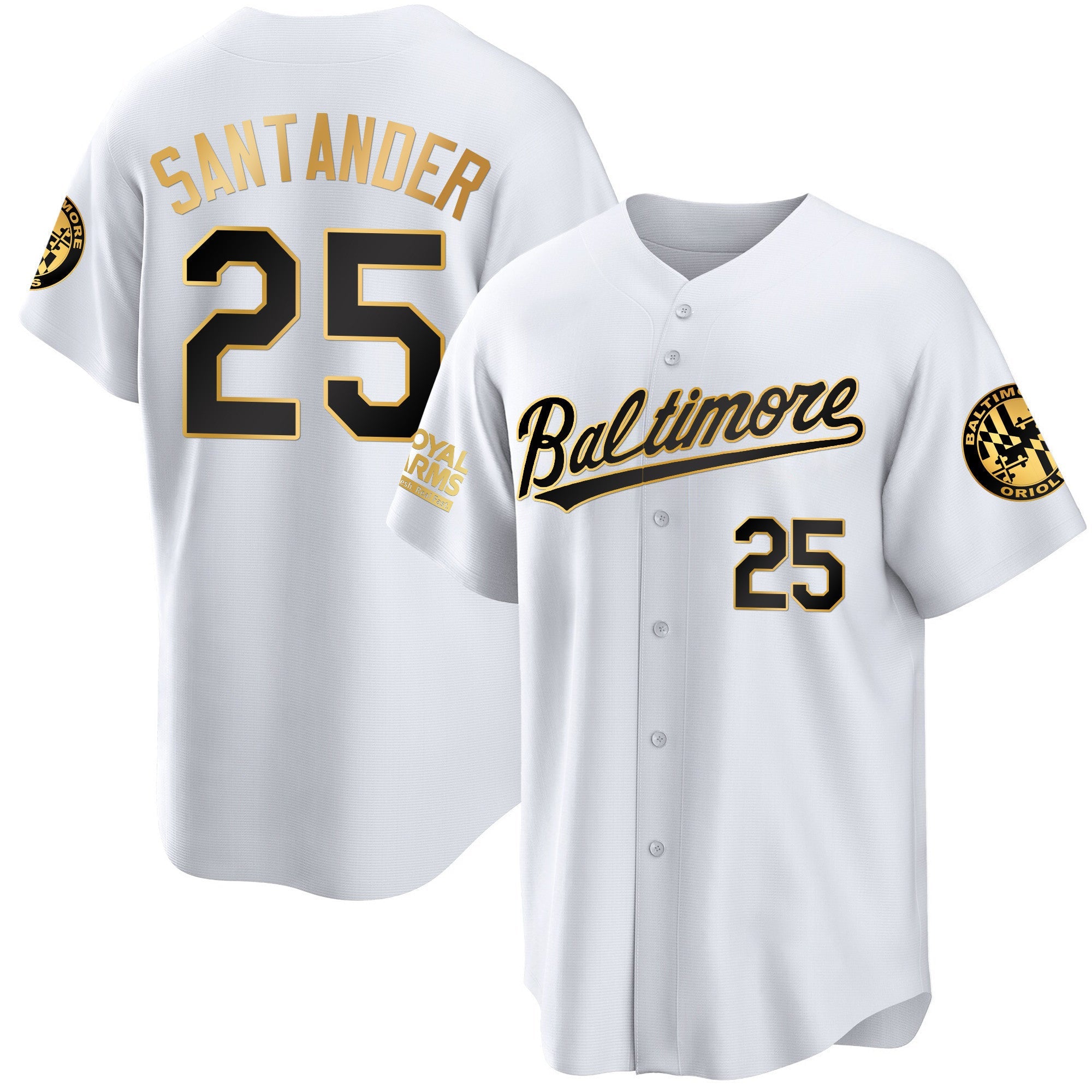 Men’s Baltimore 2023 Gold Cool Jersey