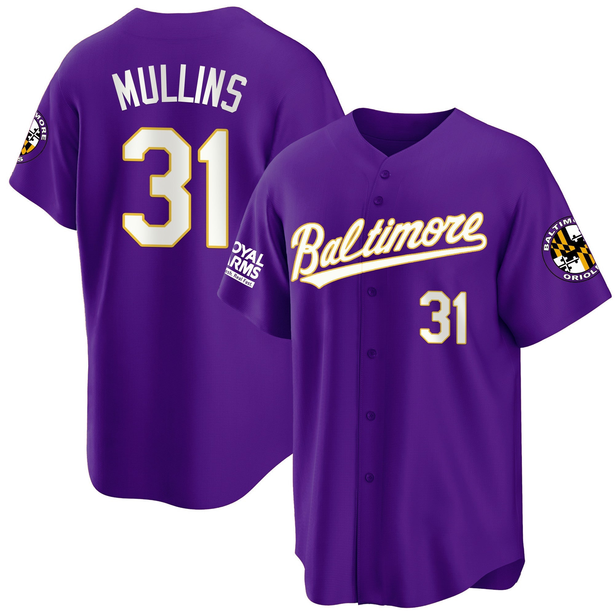 Men’s Baltimore 2023 Gold Cool Jersey