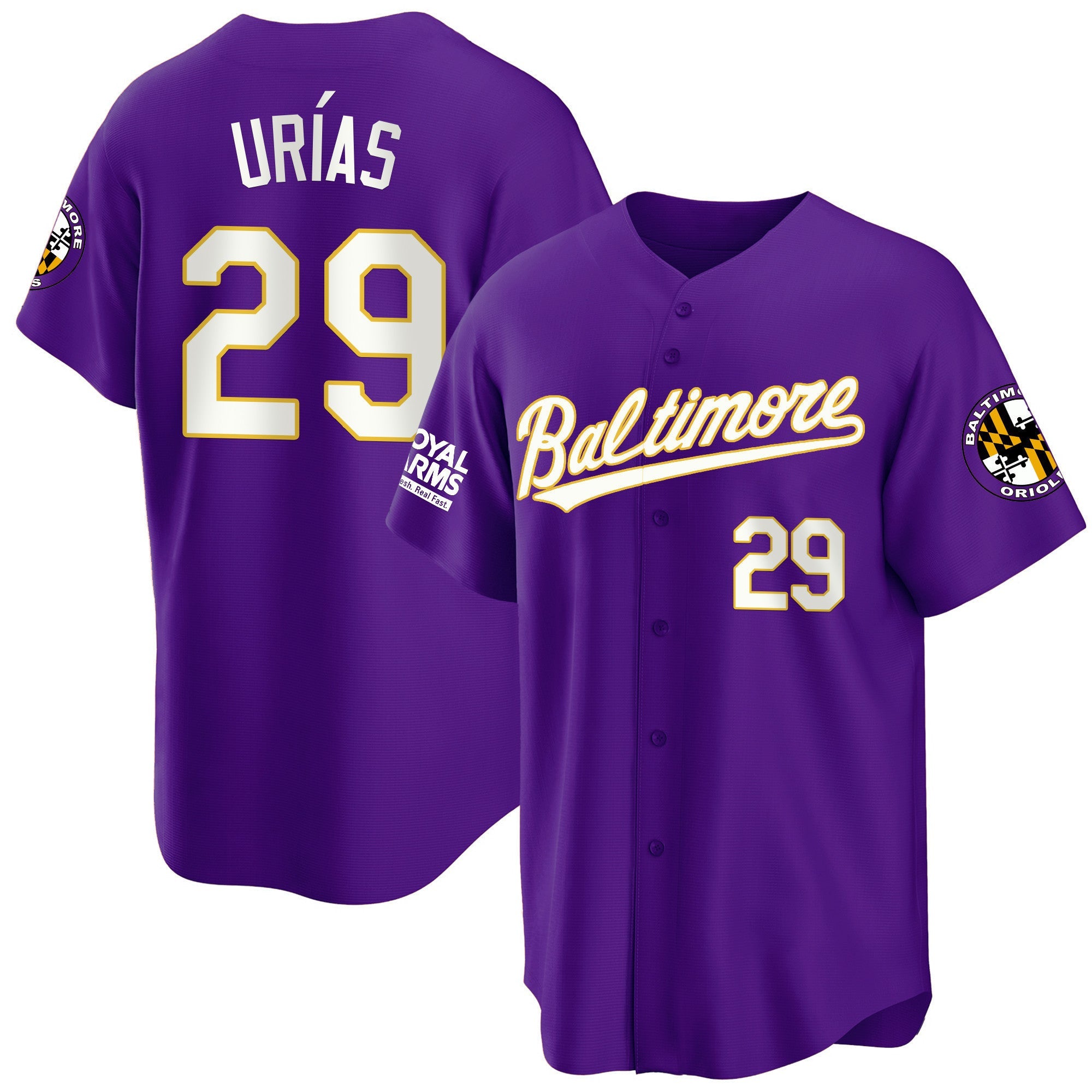 Men’s Baltimore 2023 Gold Cool Jersey