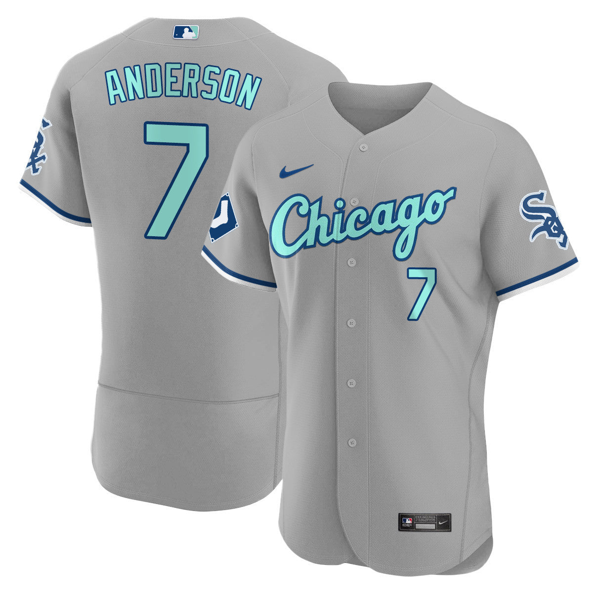 Men’s Chicago Gray Collection Jersey
