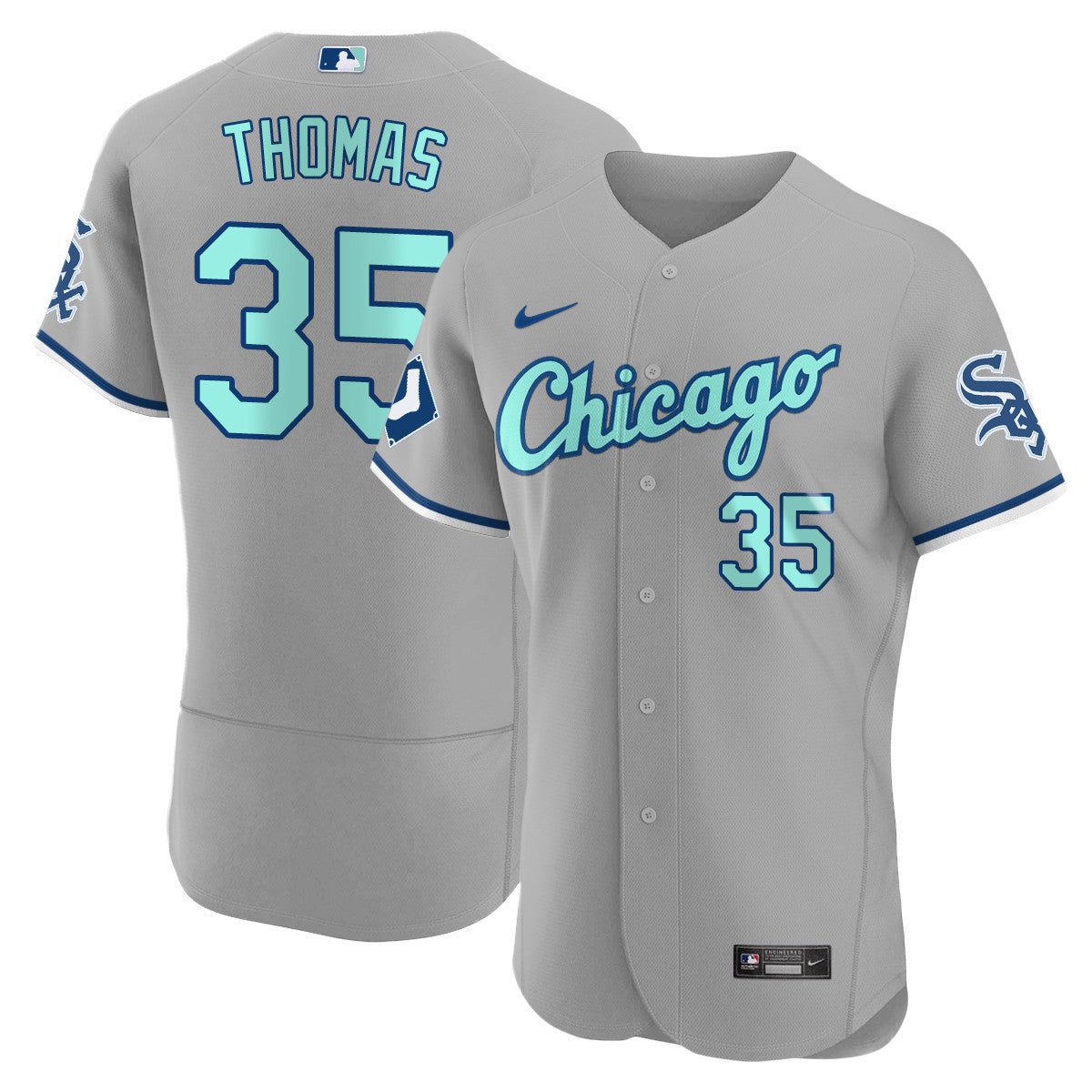 Men’s Chicago Gray Collection Jersey