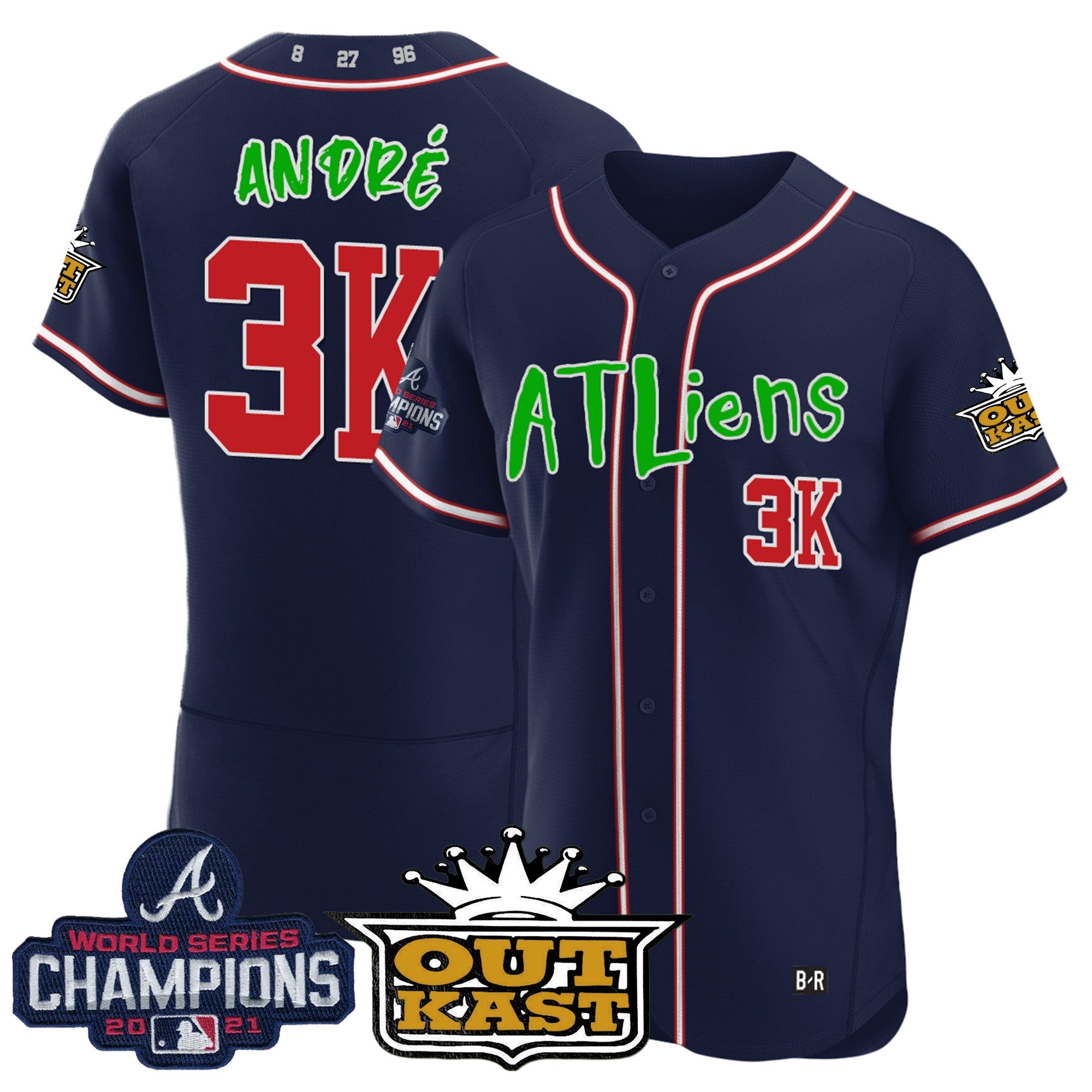 Men’s Atlanta Atliens Champions Flex Base Jersey