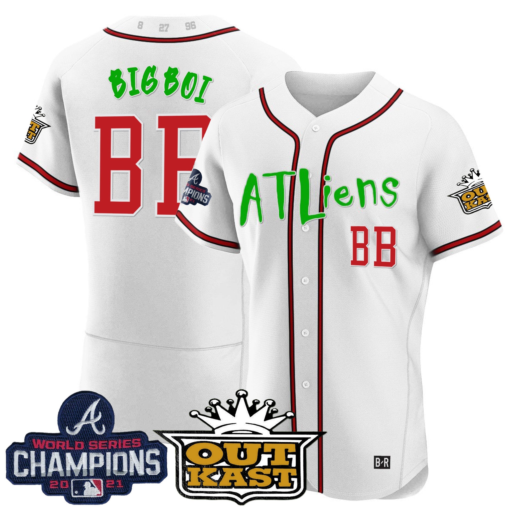 Men’s Atlanta Atliens Champions Flex Base Jersey