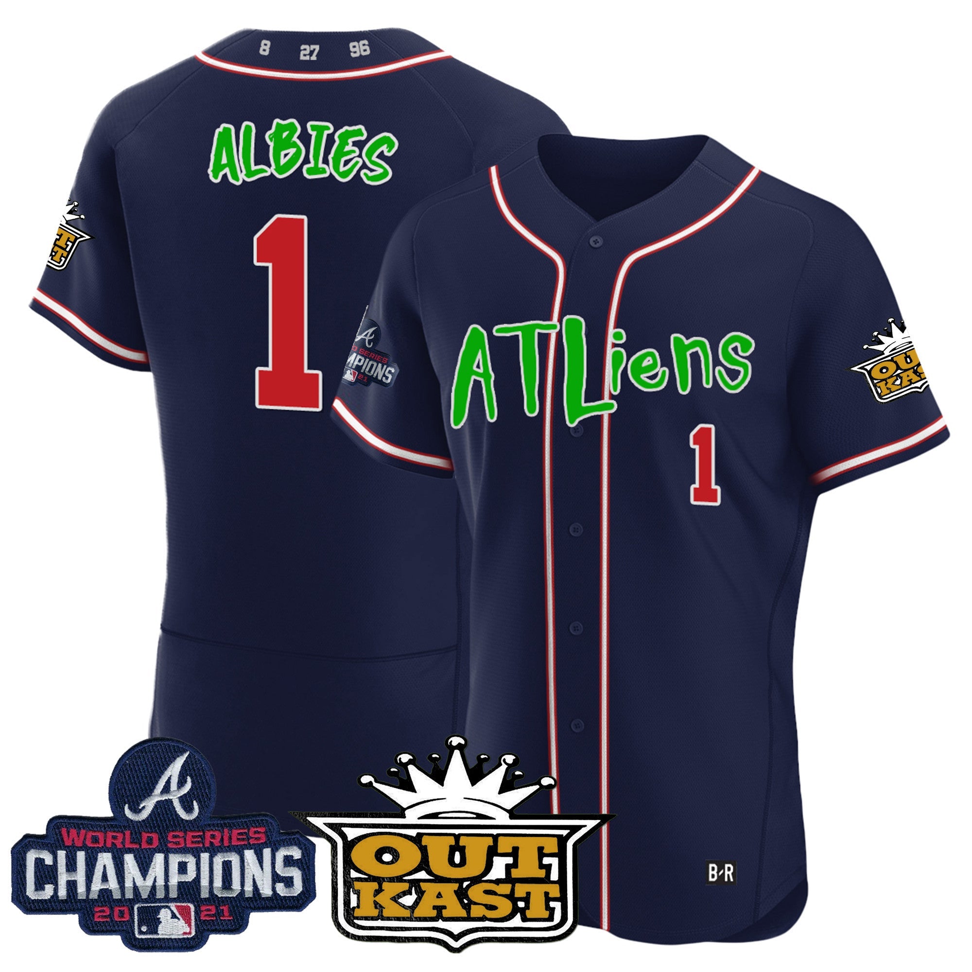 Men’s Atlanta Atliens Champions Flex Base Jersey