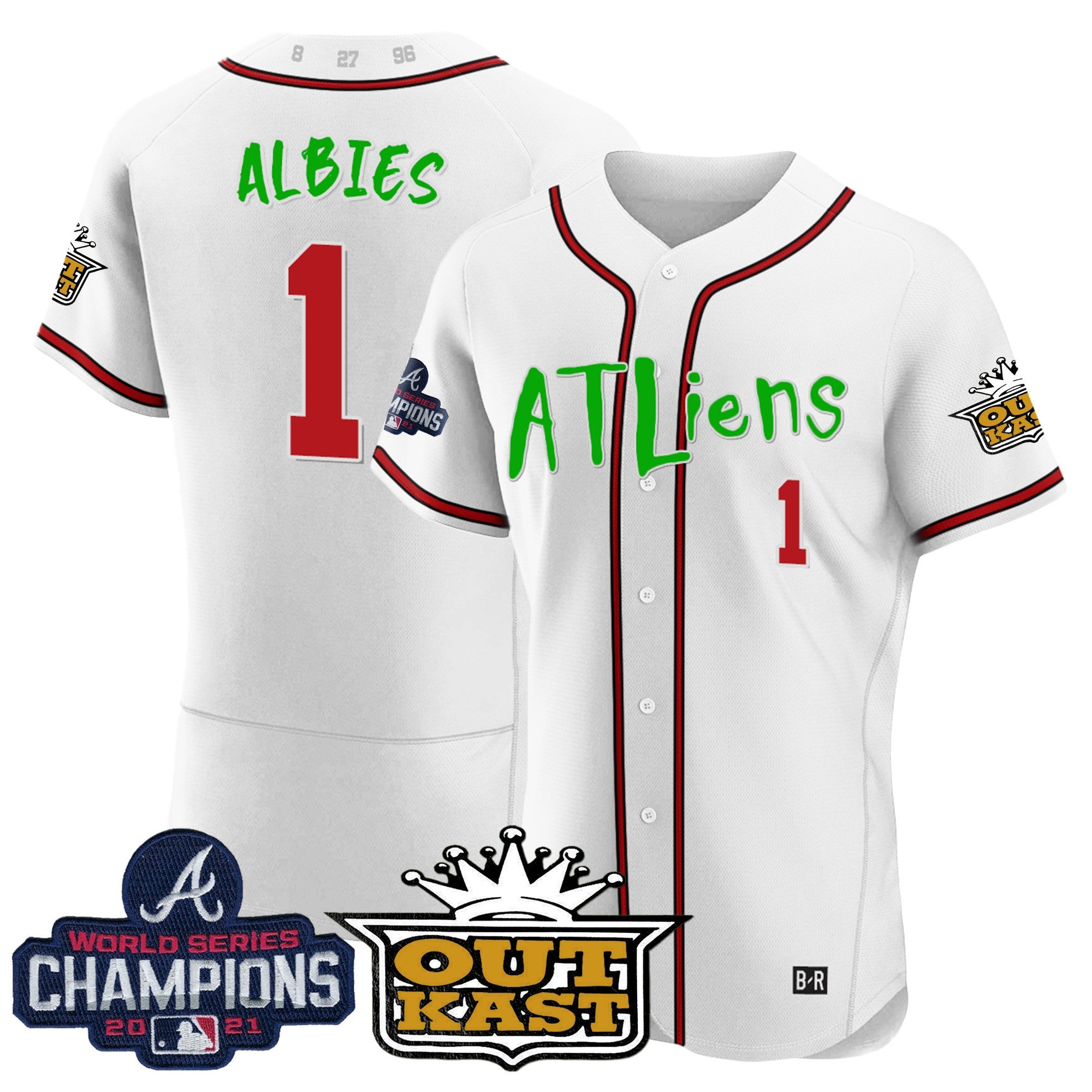 Men’s Atlanta Atliens Champions Flex Base Jersey