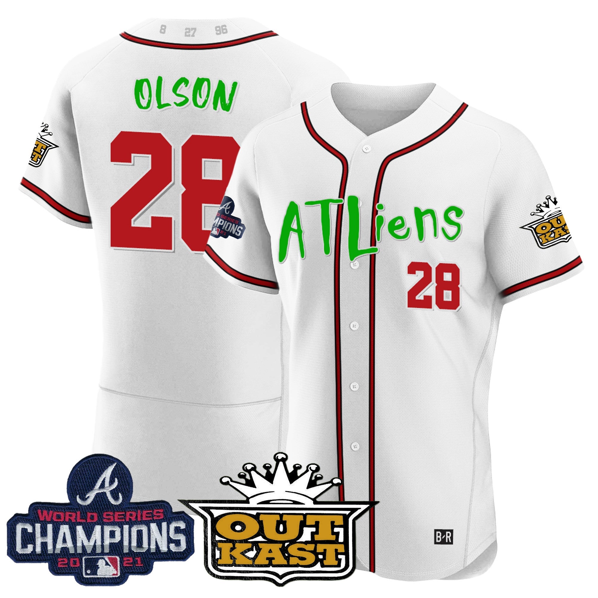 Men’s Atlanta Atliens Champions Flex Base Jersey
