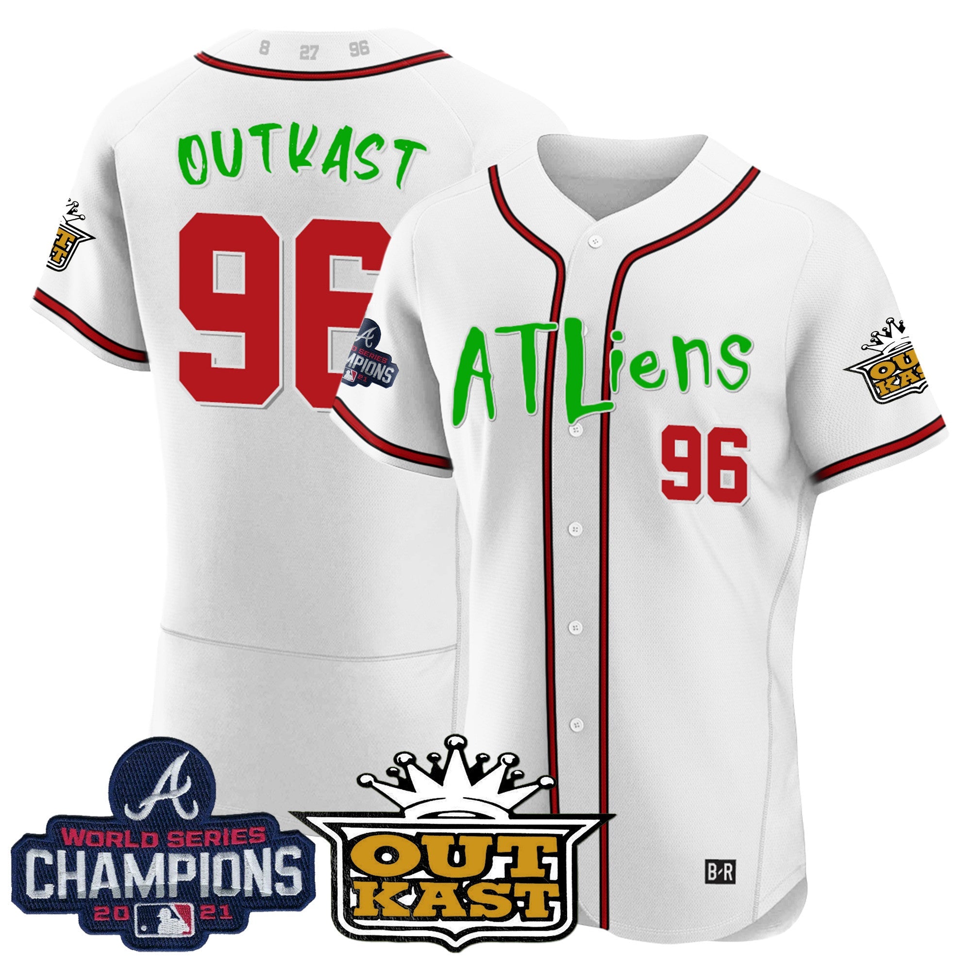 Men’s Atlanta Atliens Champions Flex Base Jersey