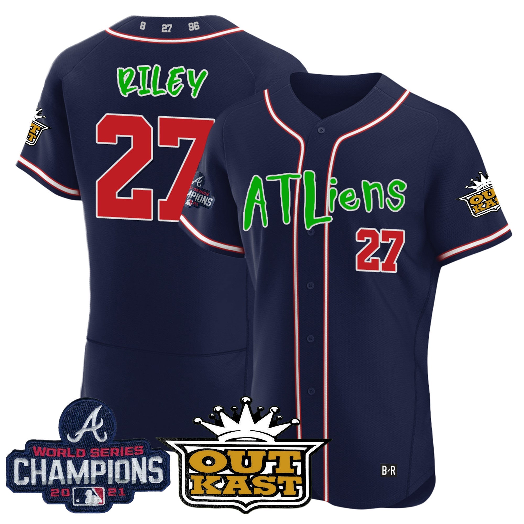Men’s Atlanta Atliens Champions Flex Base Jersey