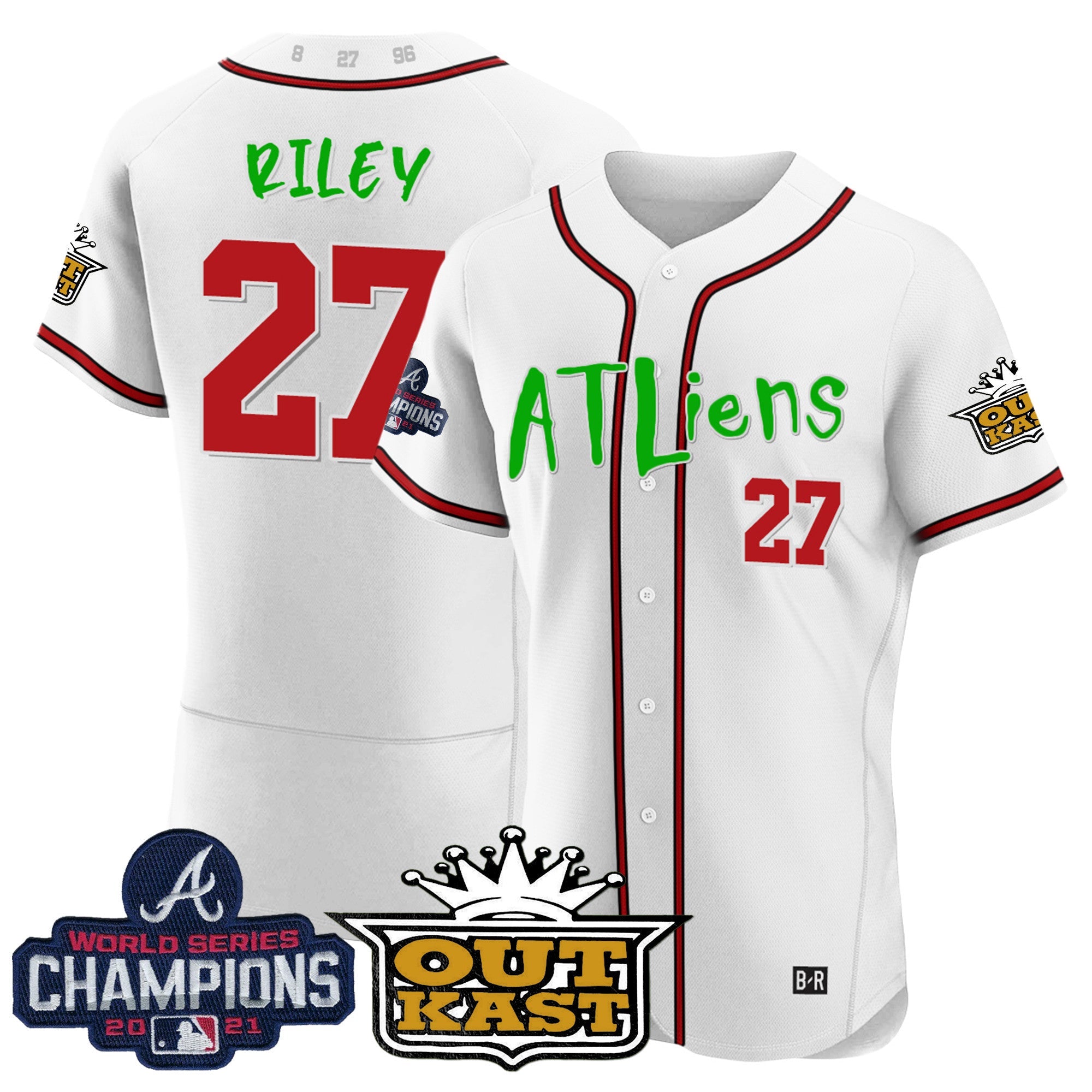 Men’s Atlanta Atliens Champions Flex Base Jersey
