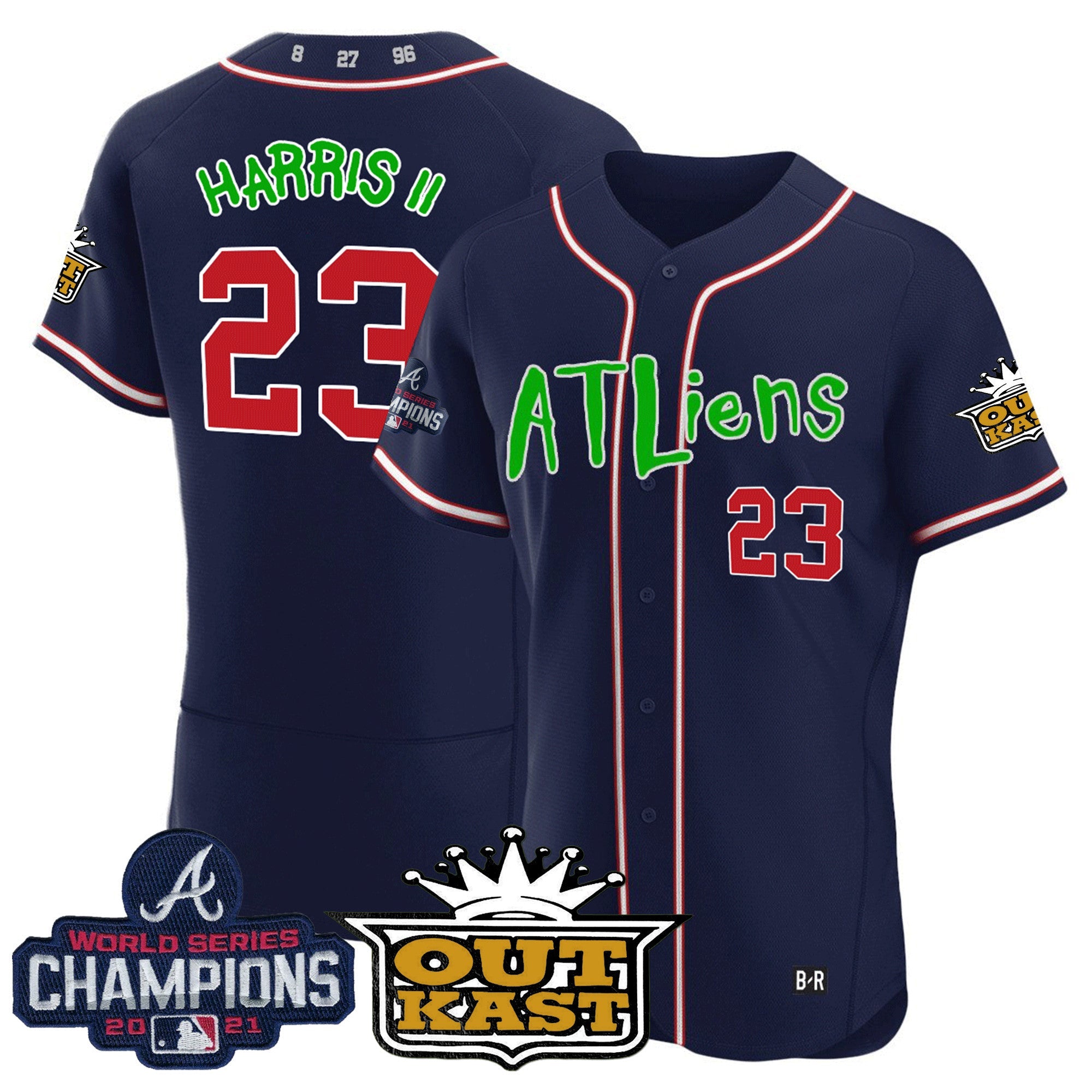 Men’s Atlanta Atliens Champions Flex Base Jersey