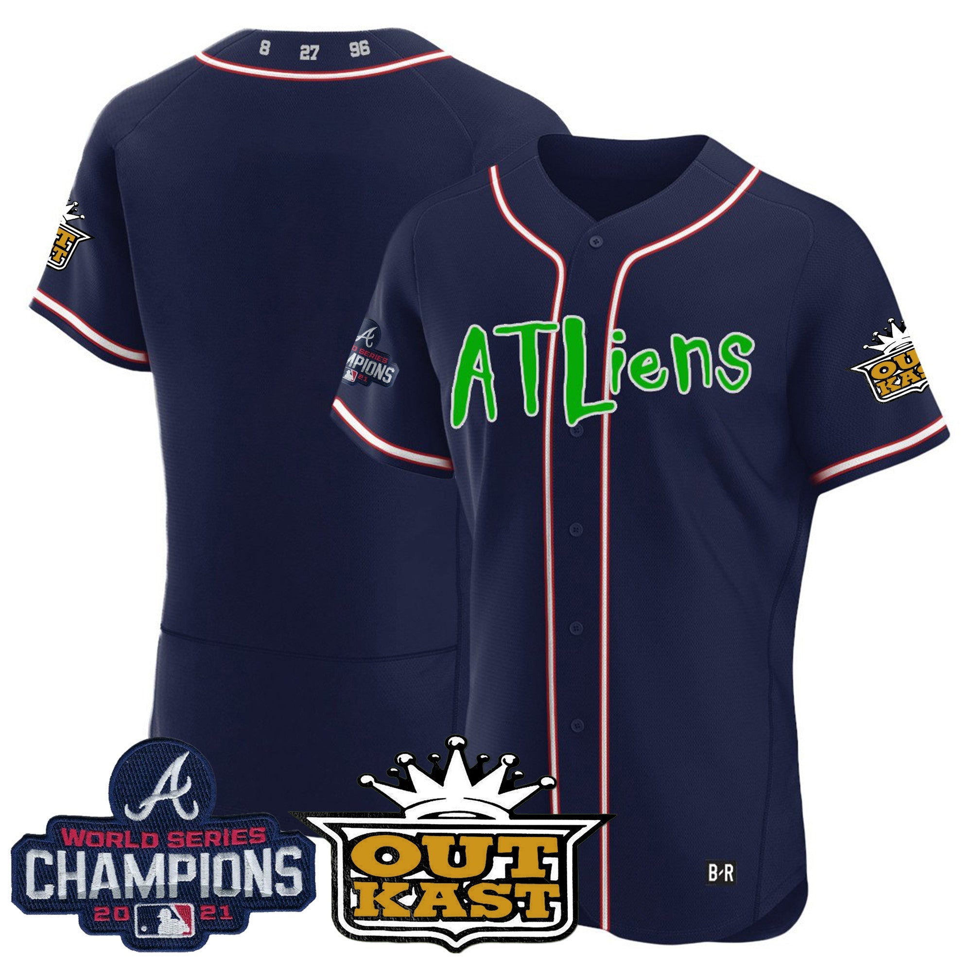 Men’s Atlanta Atliens Champions Flex Base Jersey