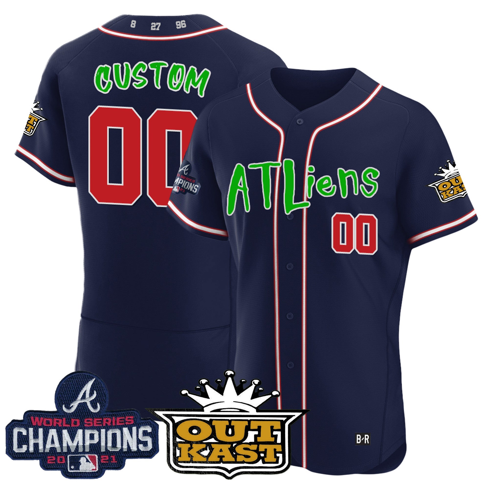 Atlanta Atliens Champions Flex Base Custom Jersey