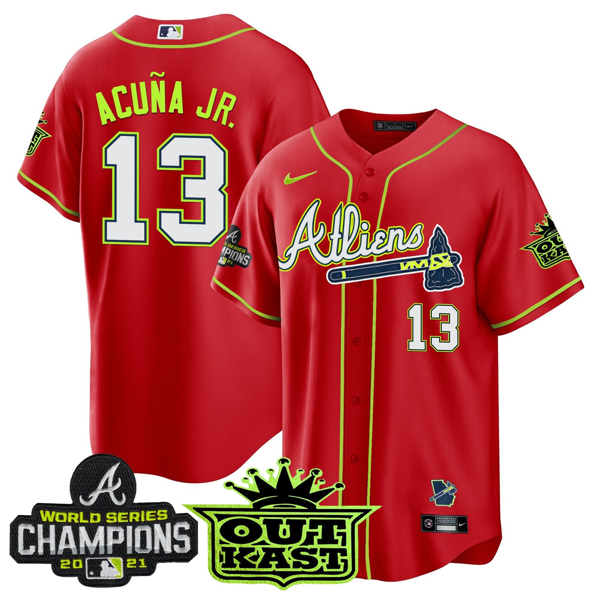Men’s Atlanta Atliens Champions Cool Base Jersey