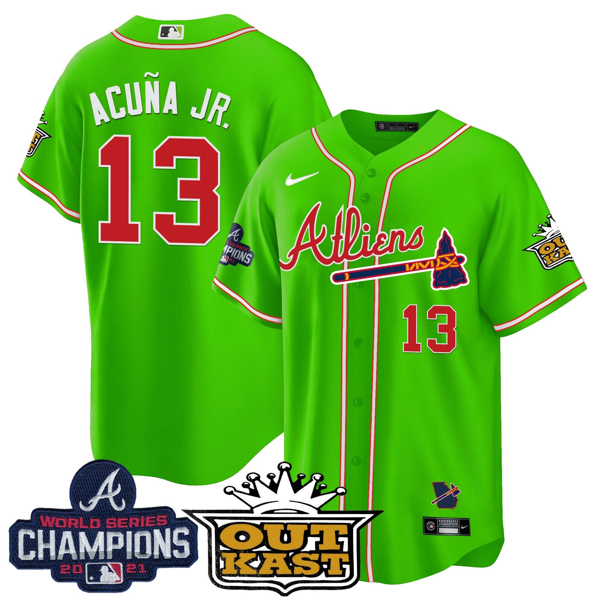 Men’s Atlanta Atliens Champions Cool Base Jersey