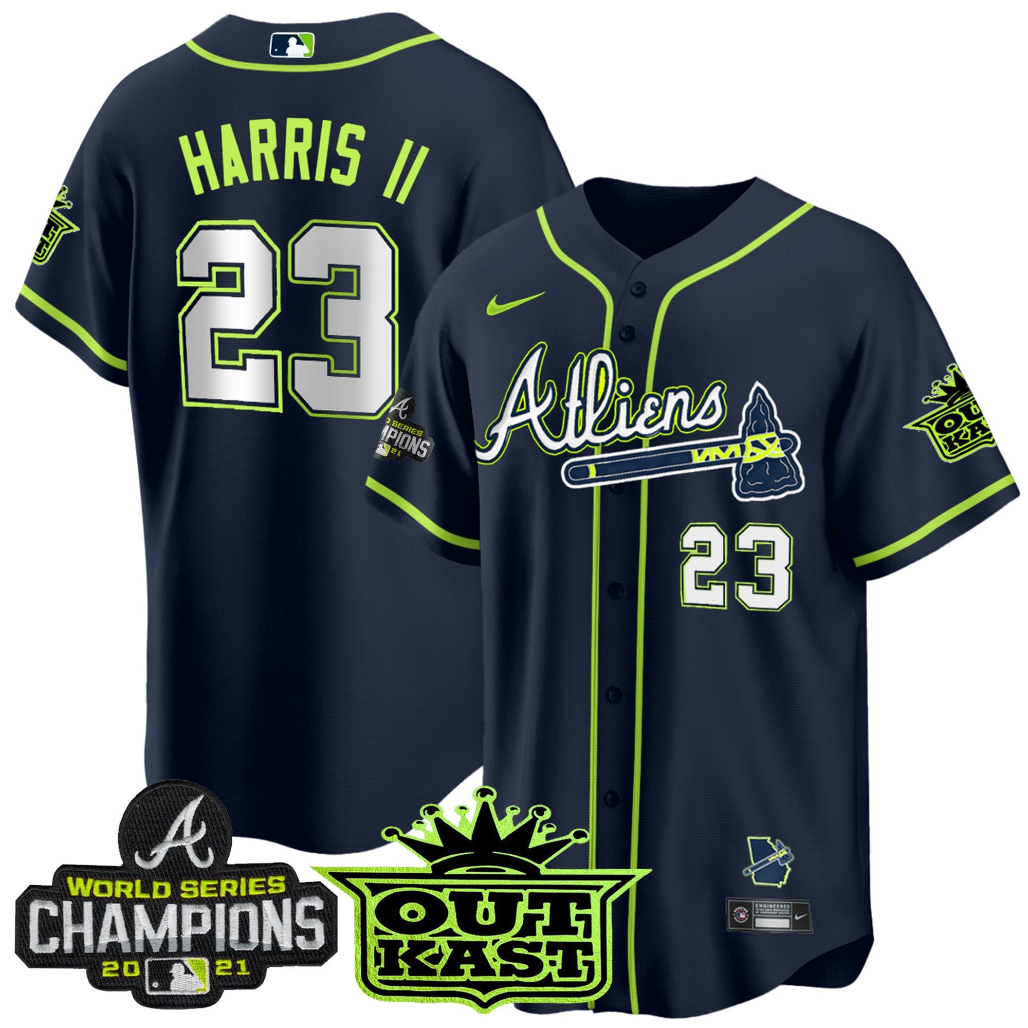 Men’s Atlanta Atliens Champions Cool Base Jersey