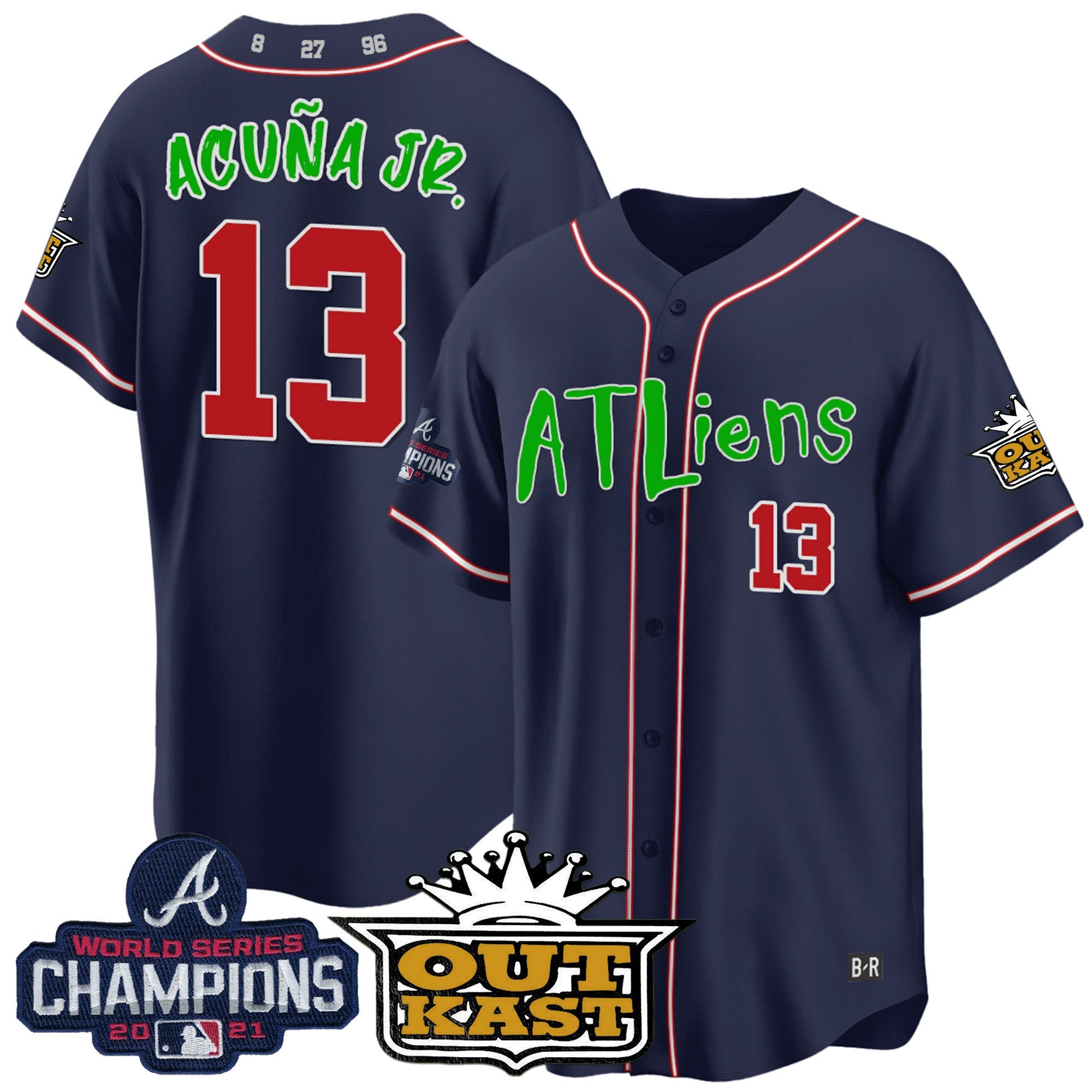 Men’s Atlanta Atliens Champions Cool Base Jersey