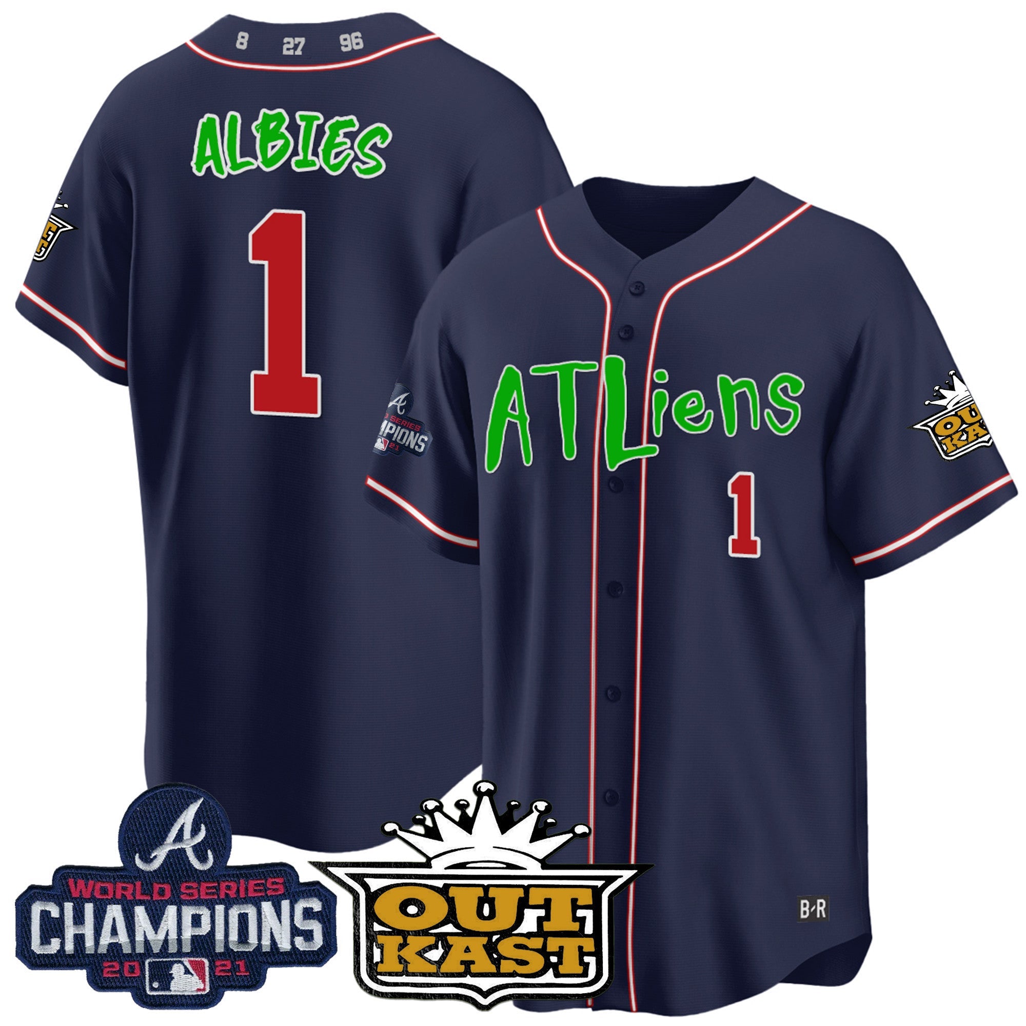 Men’s Atlanta Atliens Champions Cool Base Jersey