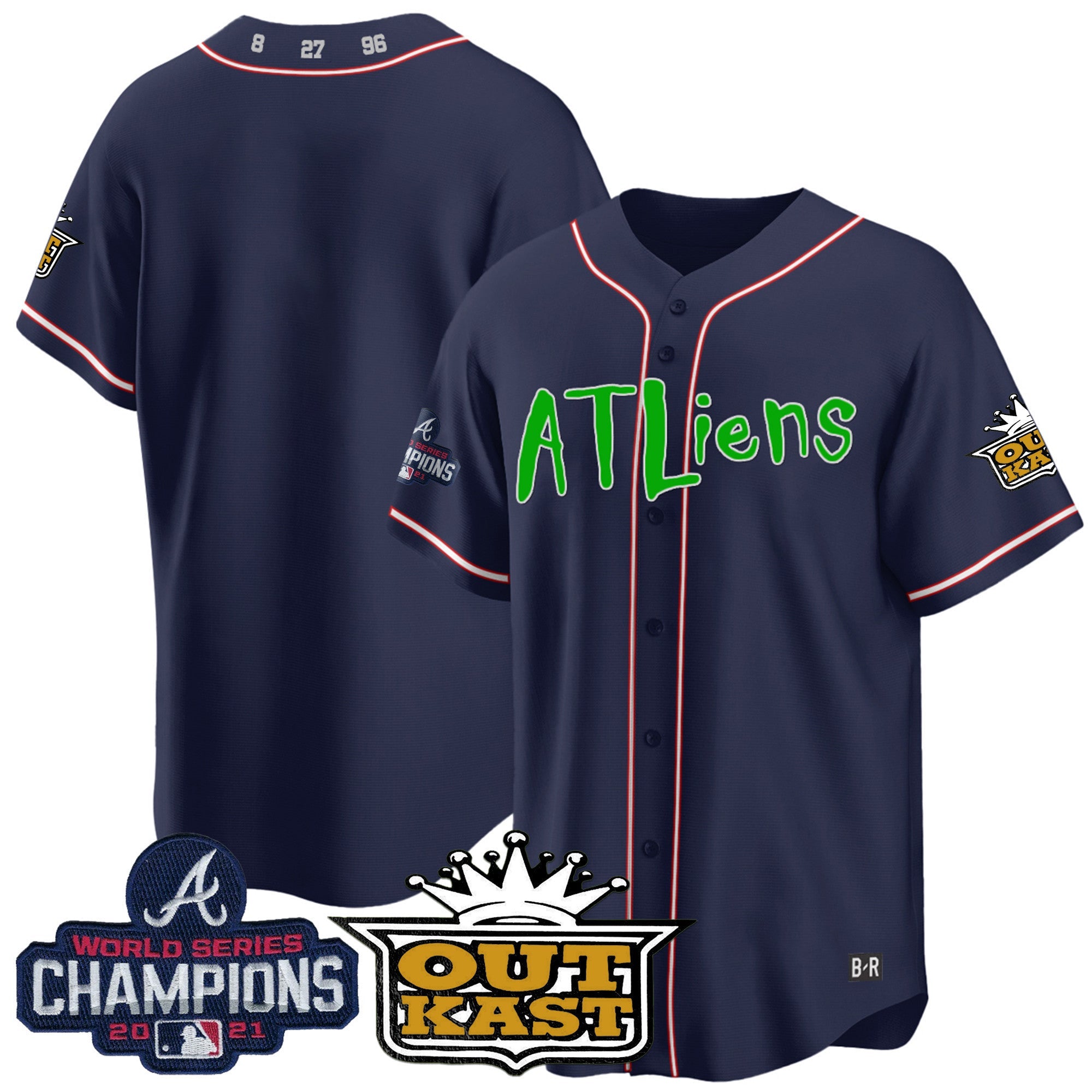 Men’s Atlanta Atliens Champions Cool Base Jersey