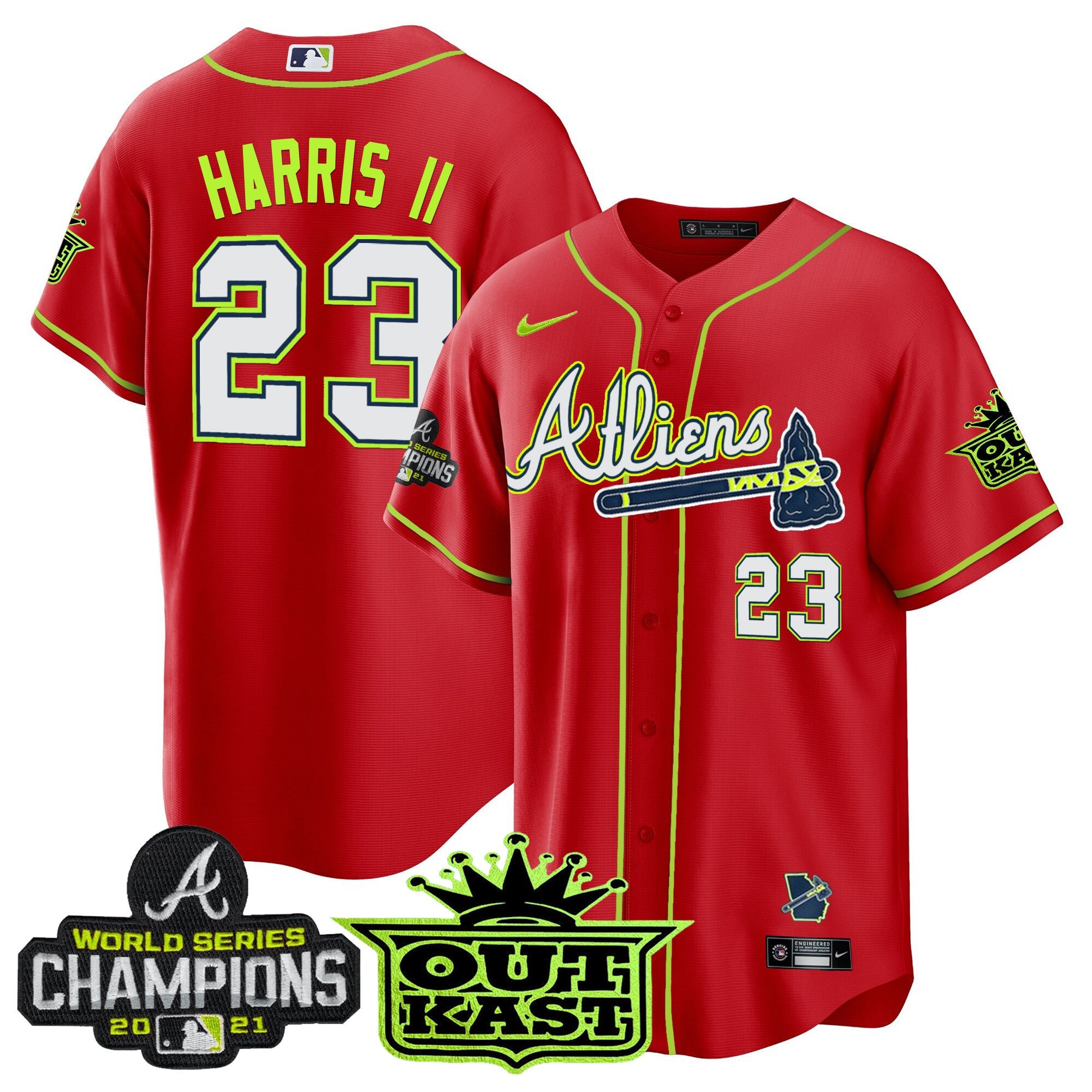 Men’s Atlanta Atliens Champions Cool Base Jersey
