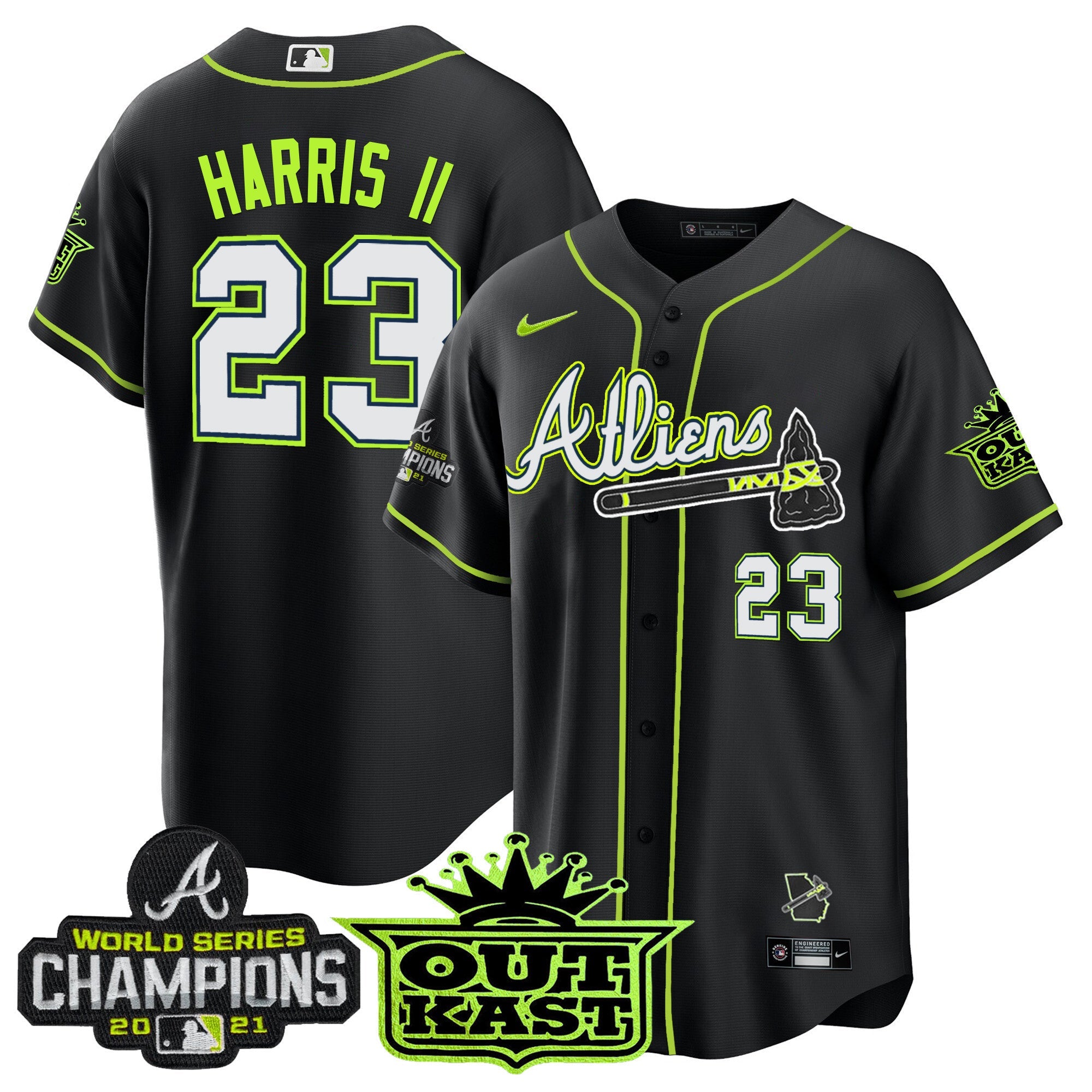 Men’s Atlanta Atliens Champions Cool Base Jersey