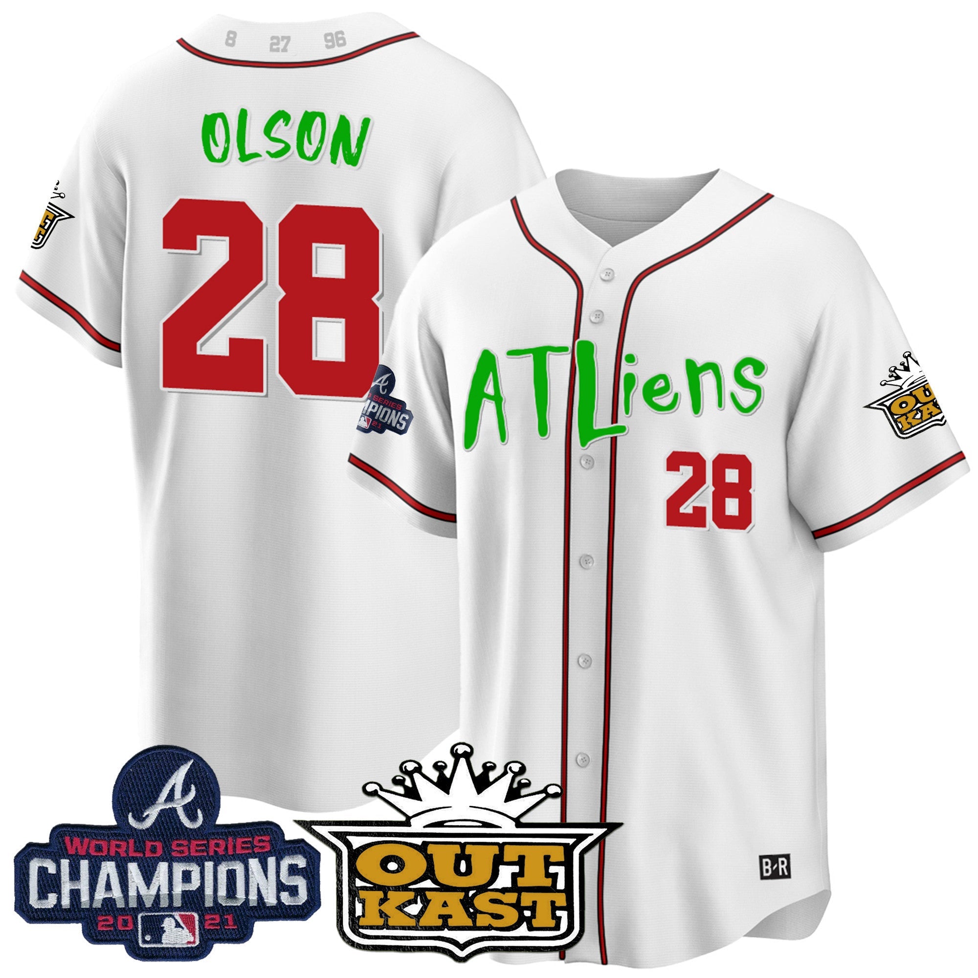 Men’s Atlanta Atliens Champions Cool Base Jersey