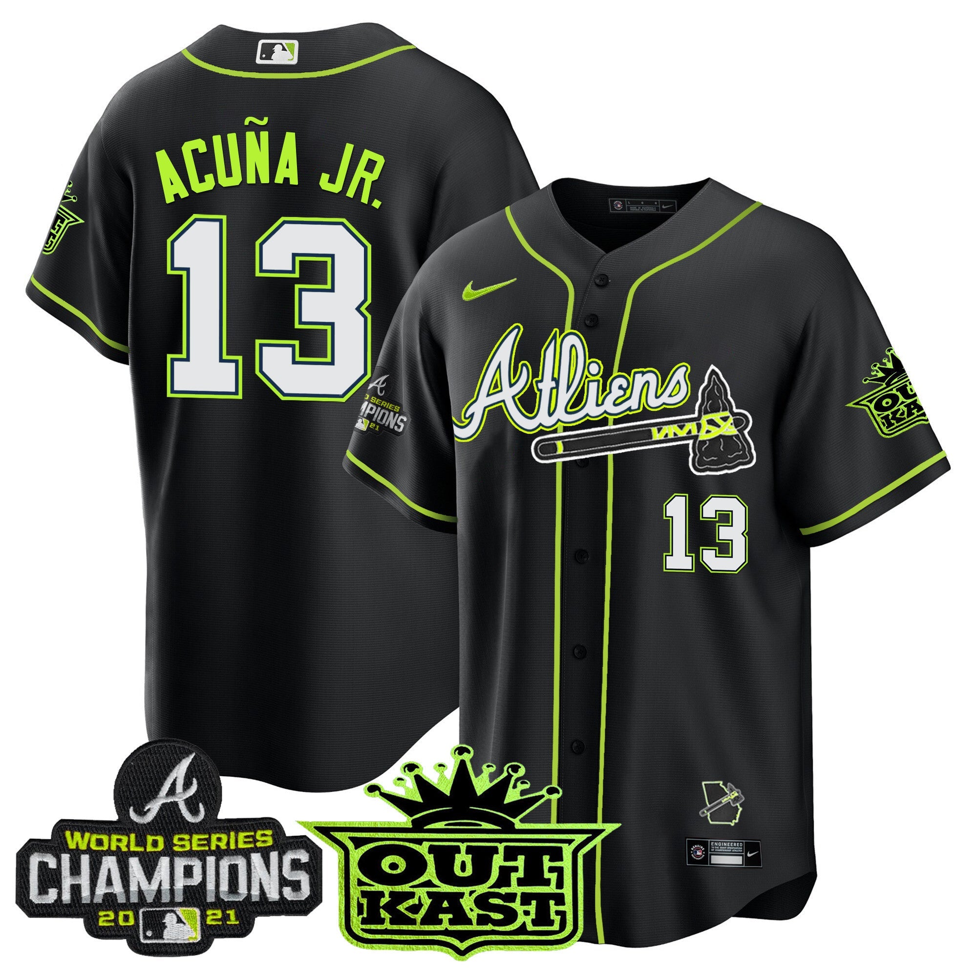 Men’s Atlanta Atliens Champions Cool Base Jersey